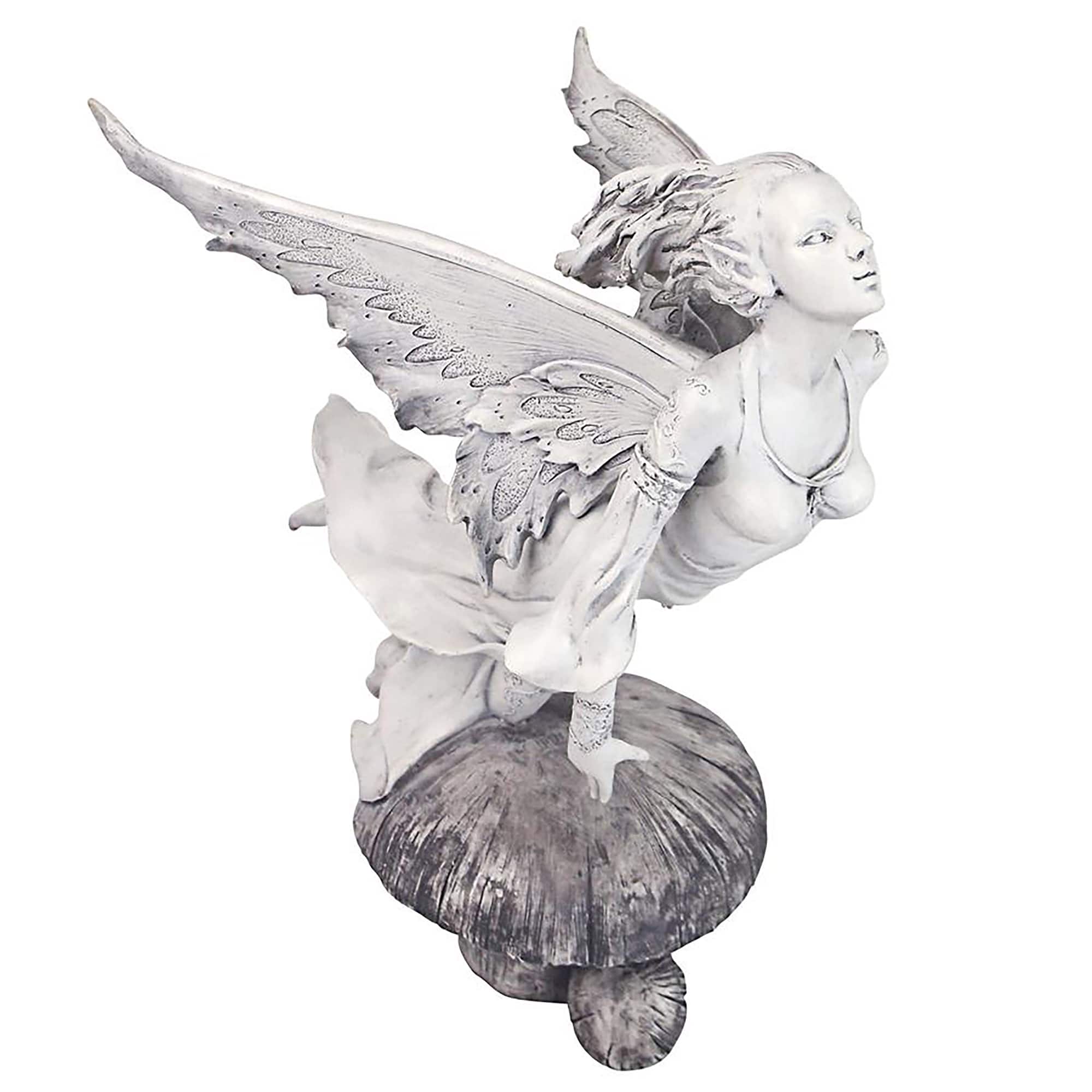 Design Toscano 11&#x22; Enchanted Flight of the Garden Fairy Statue