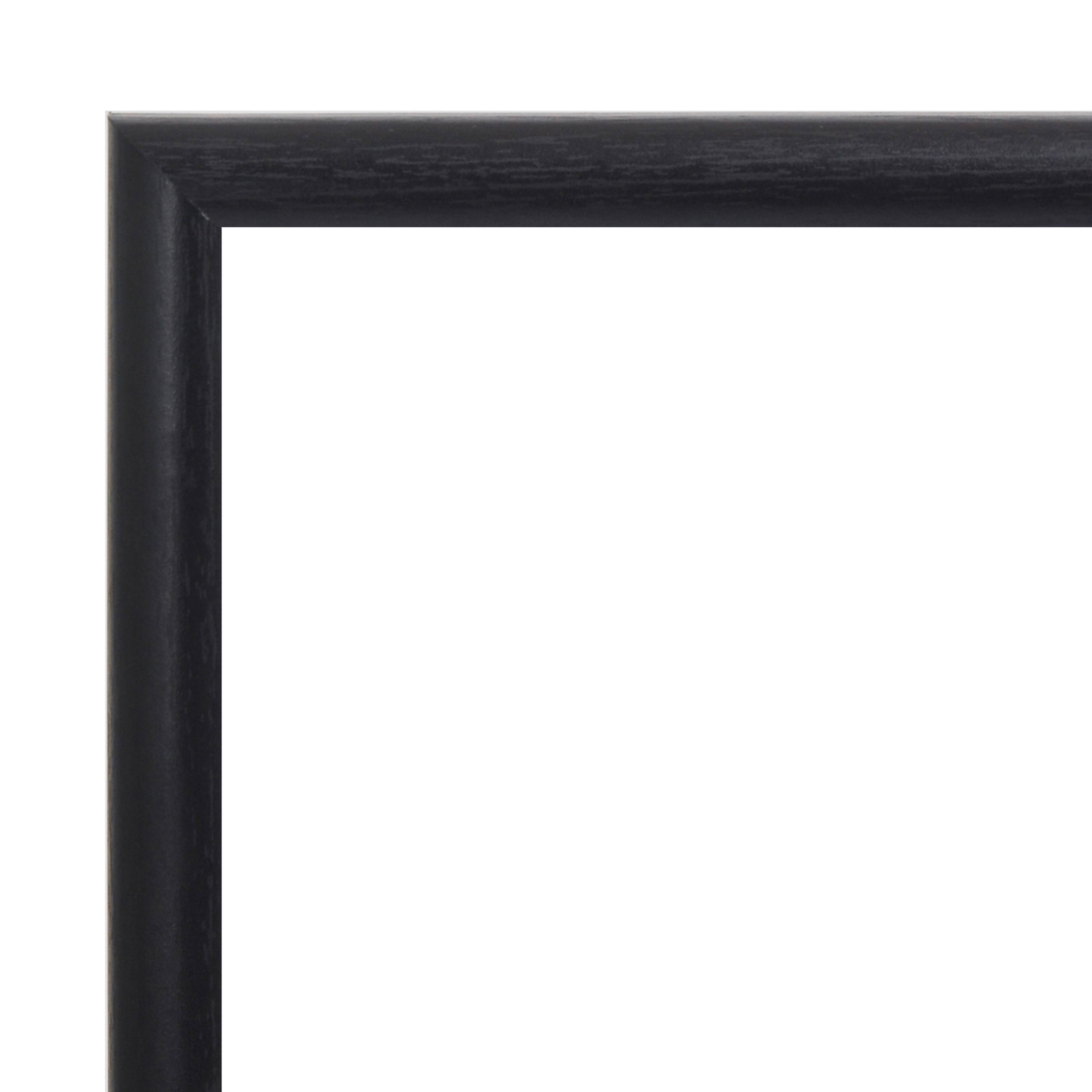 Home Black Prescott Frame with Mat by Studio D&#xE9;cor&#xAE;