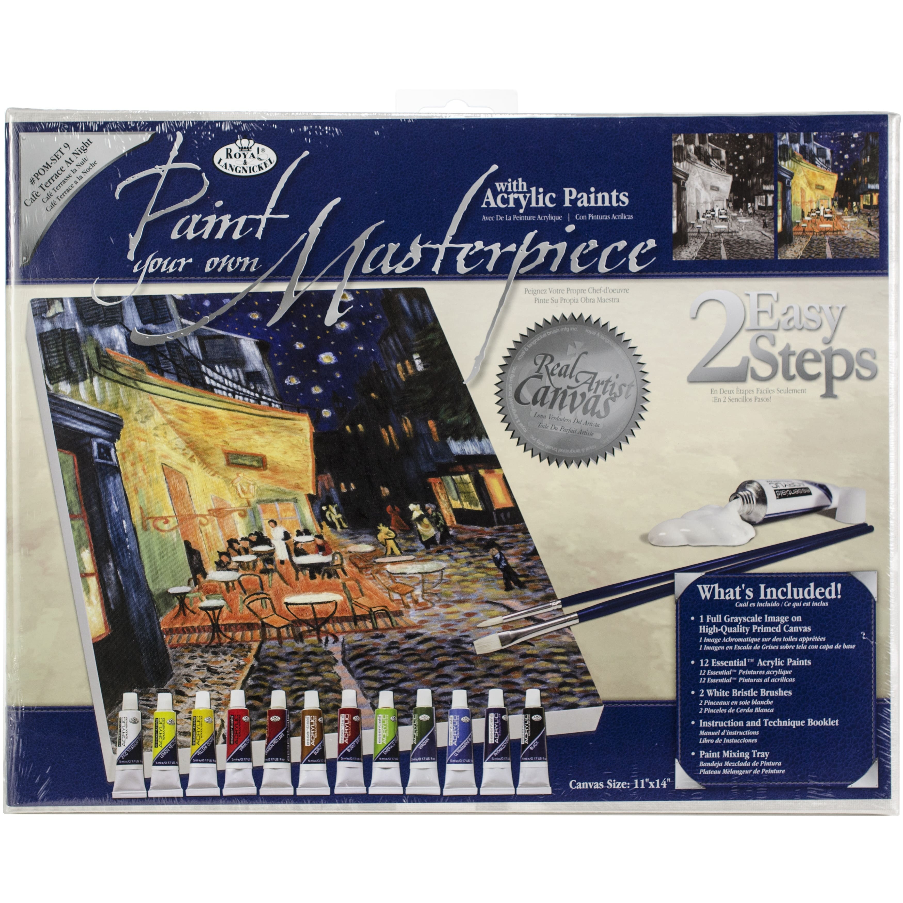 Royal & Langnickel® Terrace At Night PaintYourOwnMasterpiece Kit