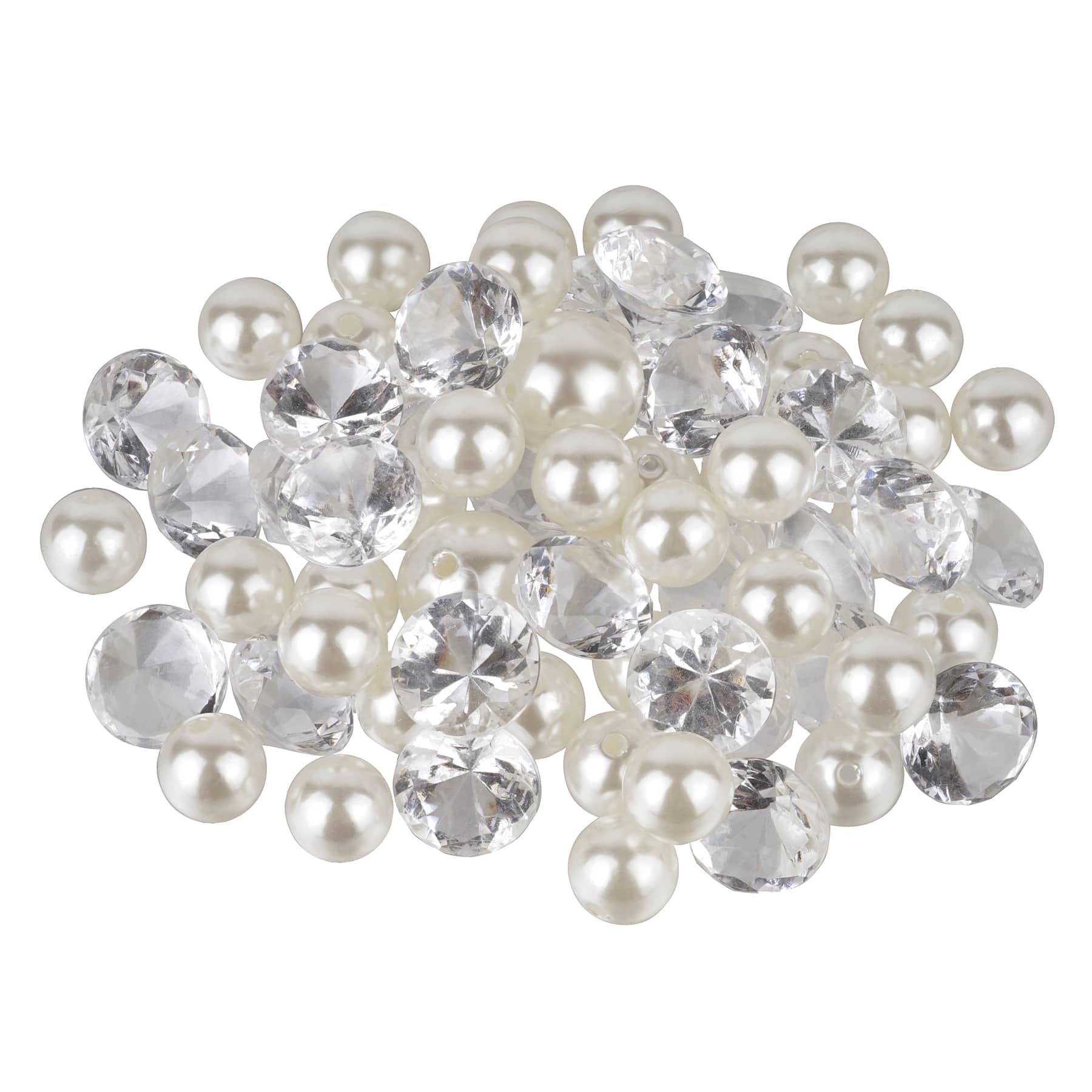 18 Pack: Ivory Pearls &#x26; Diamonds by Ashland&#xAE;