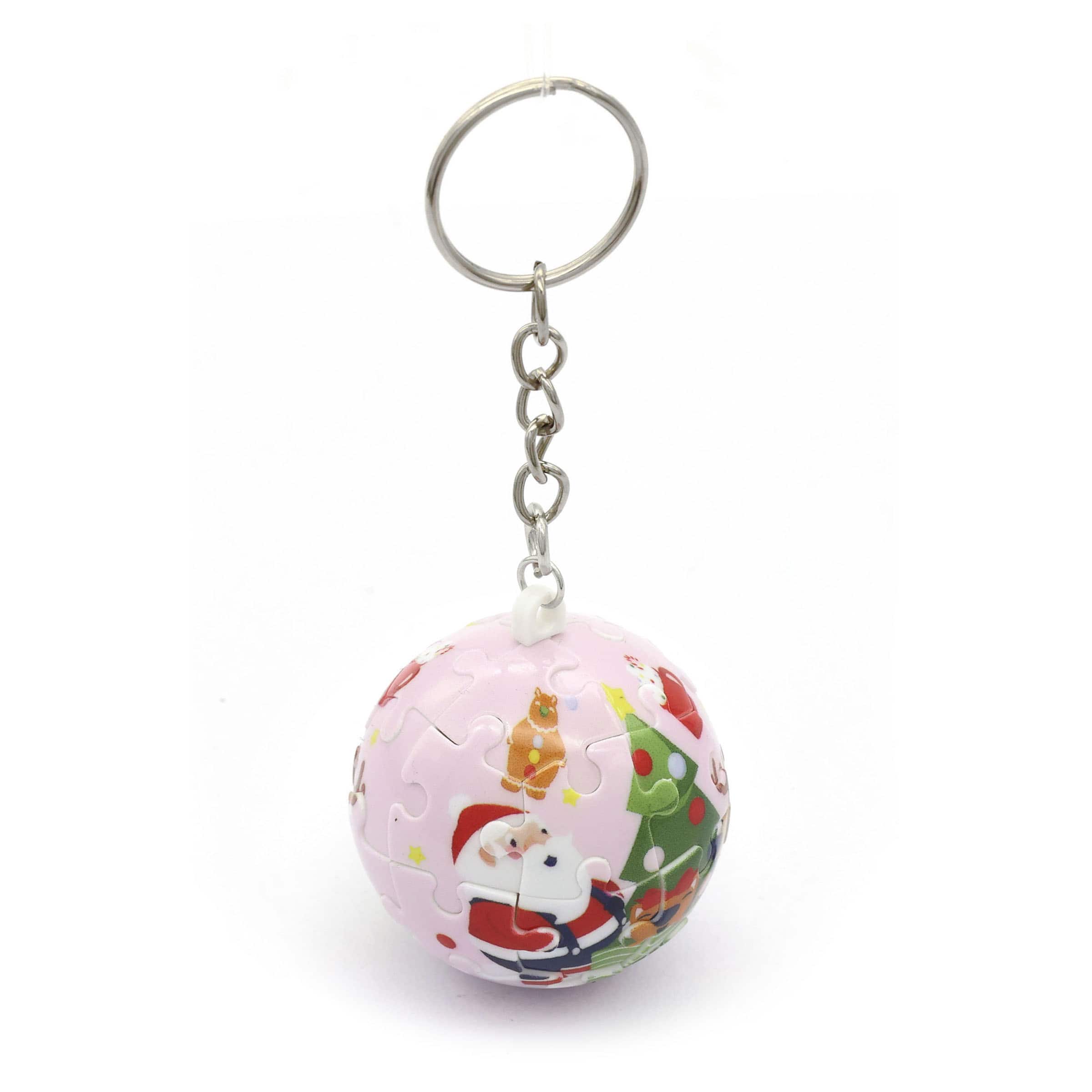 Santa 3D Puzzle Keychain by Creatology&#x2122;