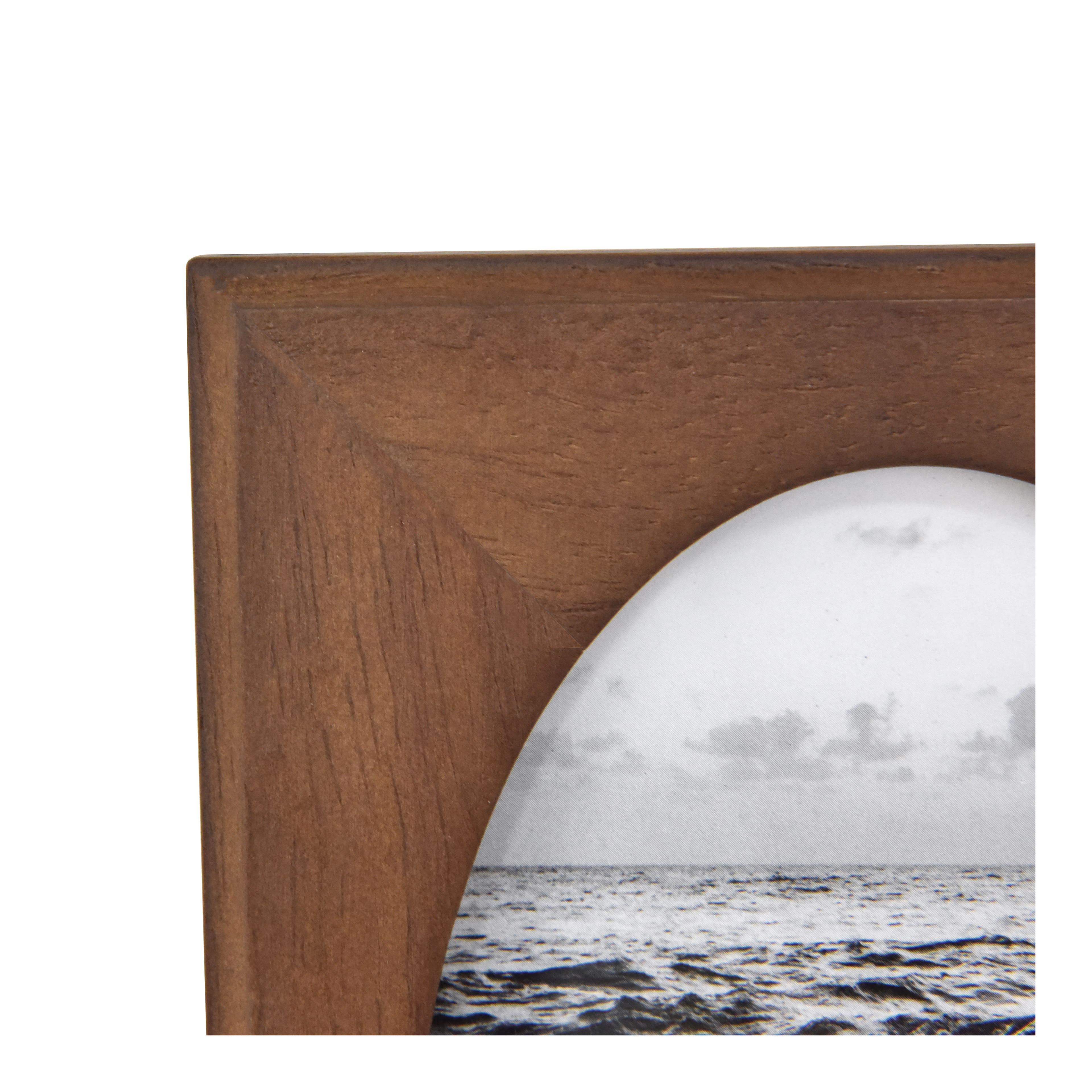Treasured Finds 4&#x22; x 6&#x22; Dark Brown Oval Tabletop Frame by Studio D&#xE9;cor&#xAE;