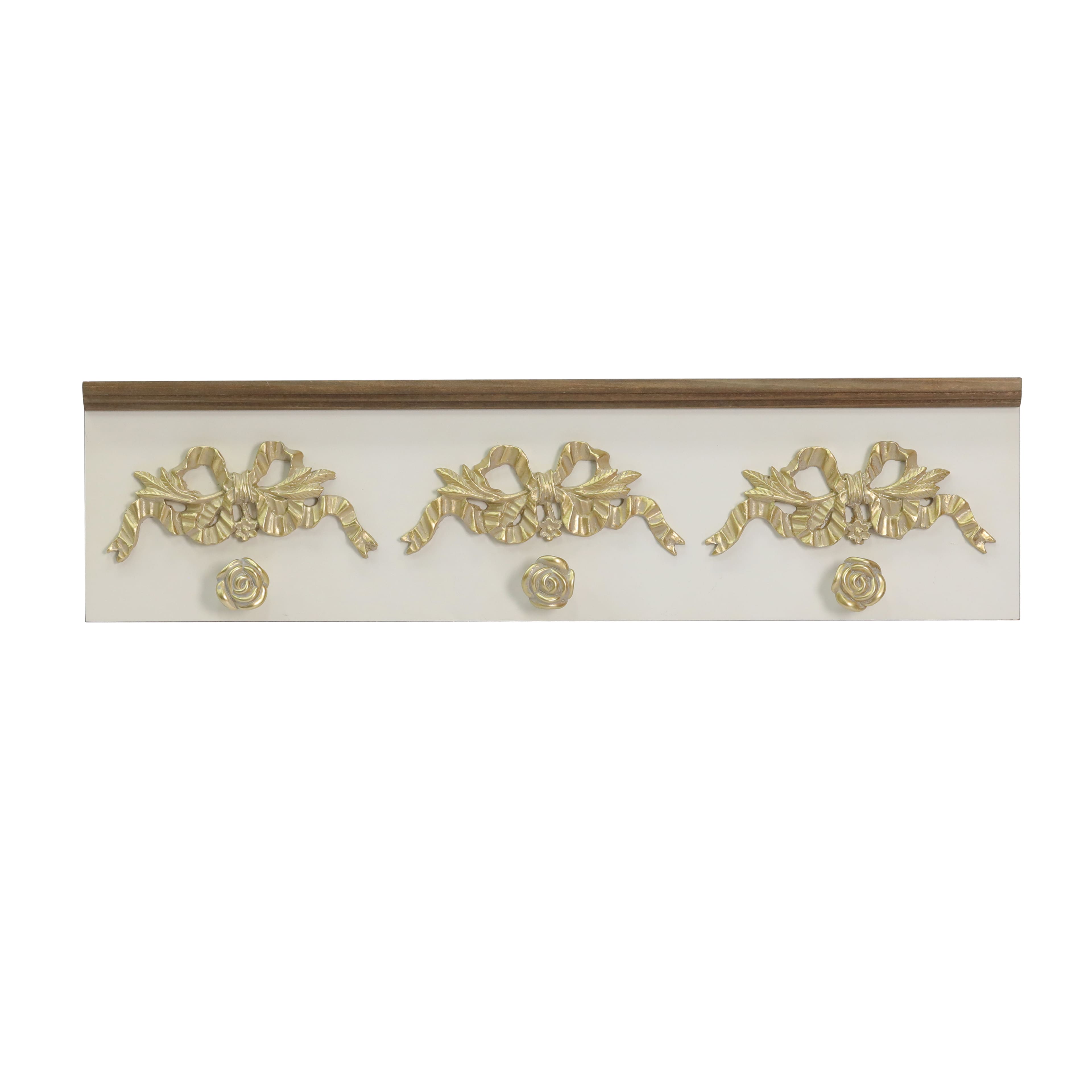 Gold Triple Rose Wall Hook by Ashland&#xAE;