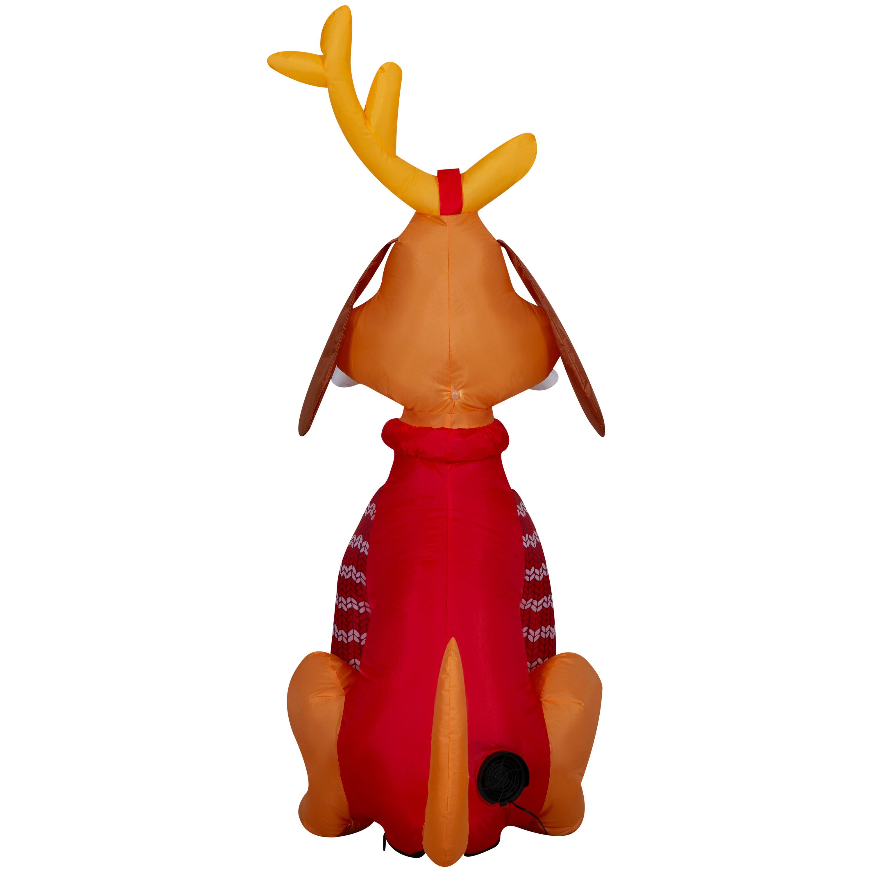 4ft. Airblown&#xAE; Inflatable Christmas Max in Sweater