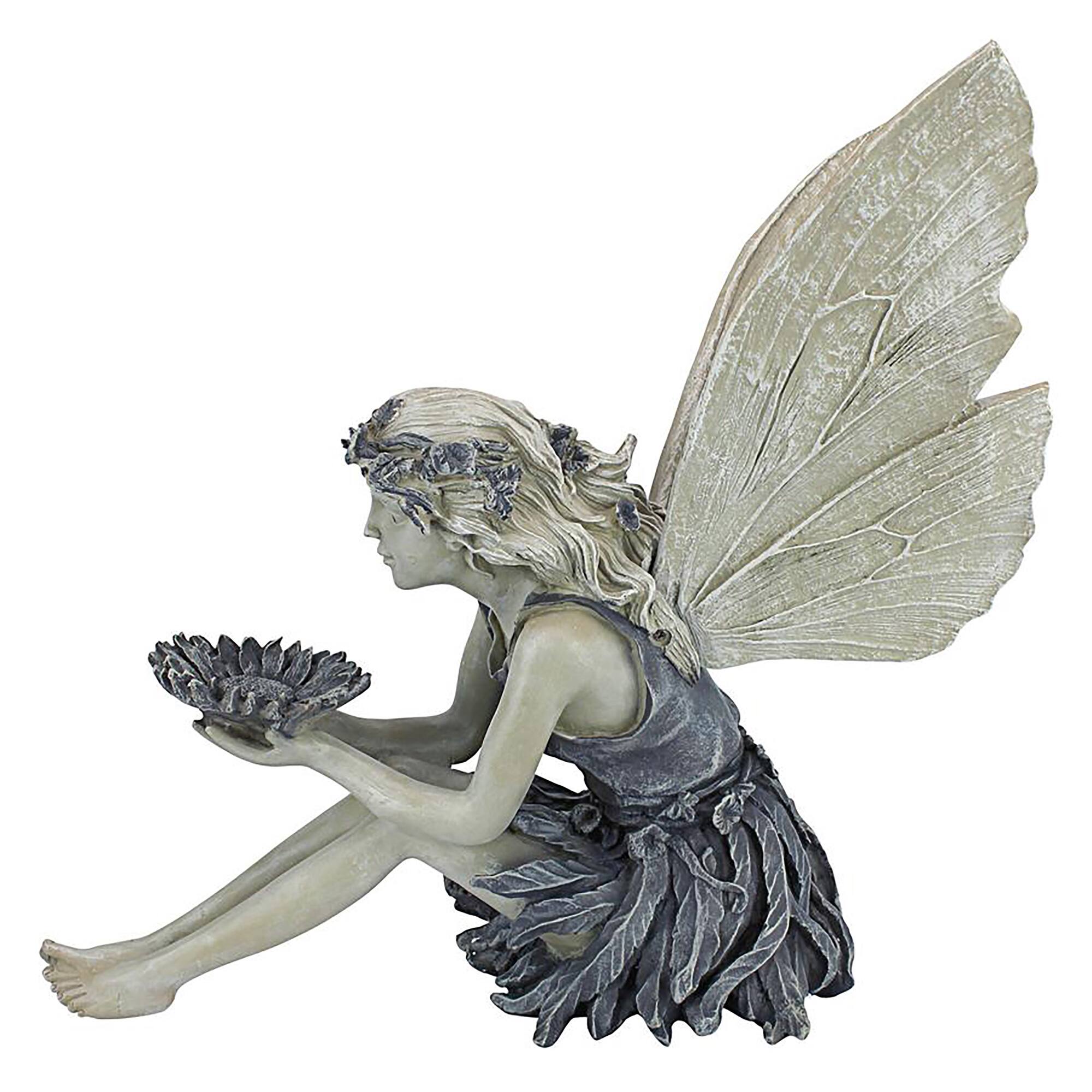Design Toscano 19.5&#x22; The Sunflower Fairy Statue