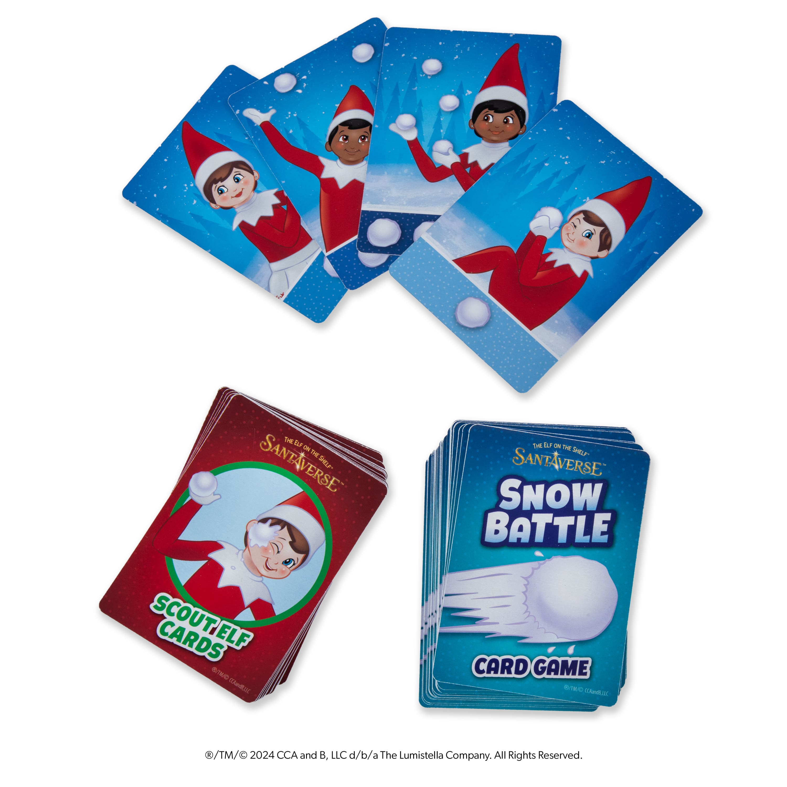 The Elf on the Shelf&#xAE; Santaverse&#x2122; Snow Battle Card Game