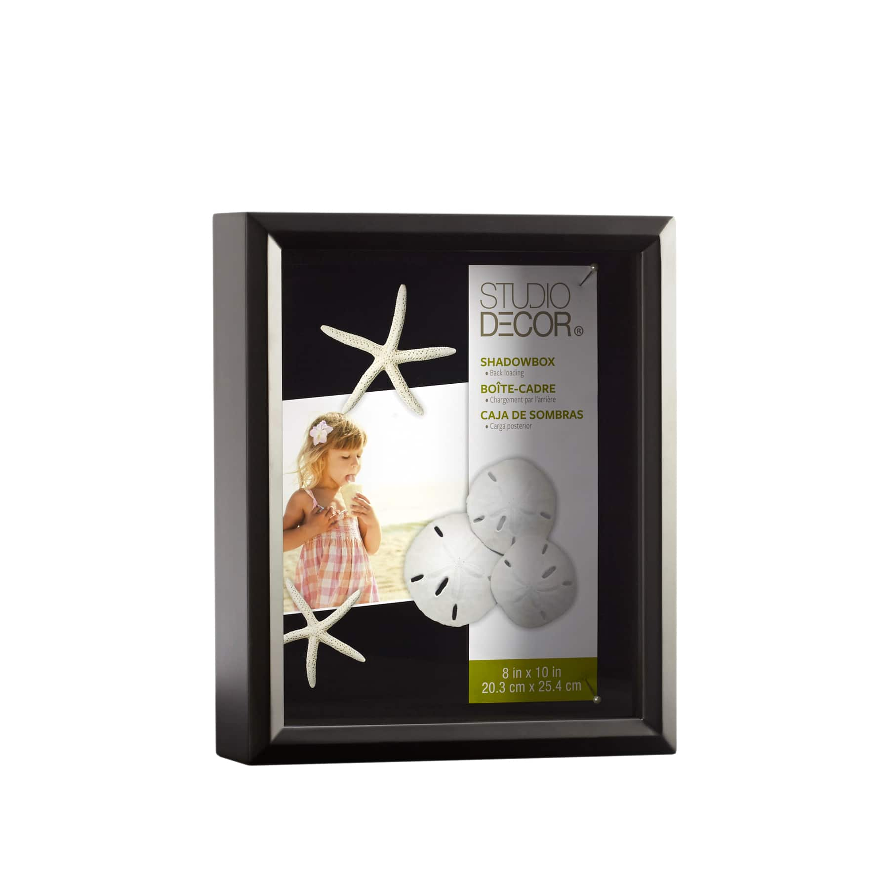 6 Pack: Black Shadow Box by Studio D&#xE9;cor&#xAE;