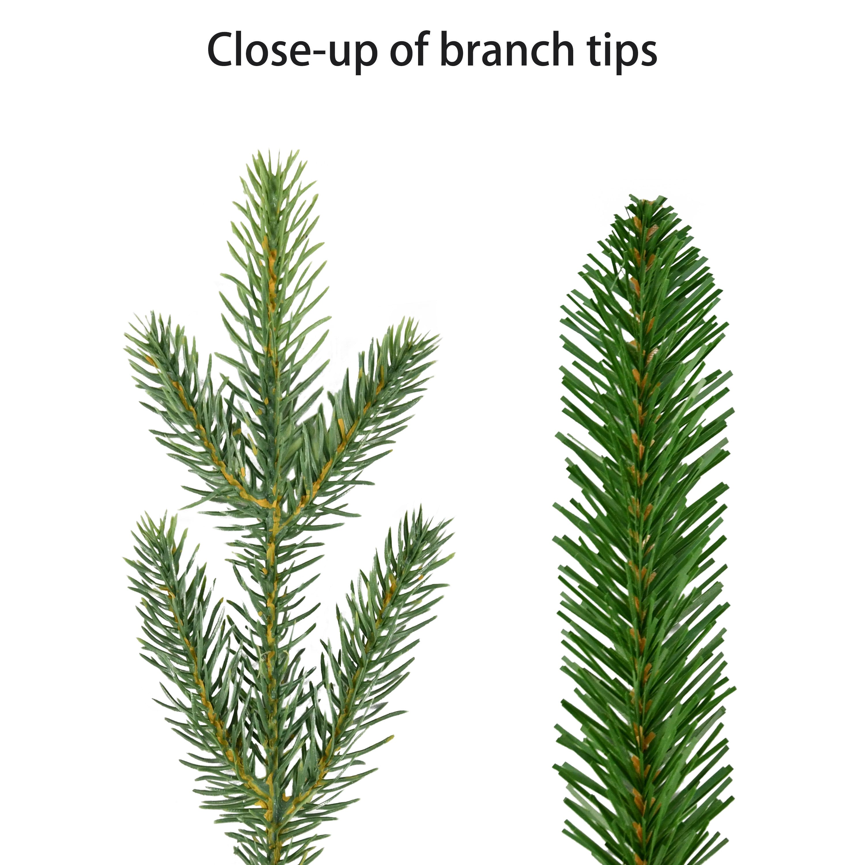 6ft. Unlit Alpine Artificial Christmas Tree in Burlap Sack