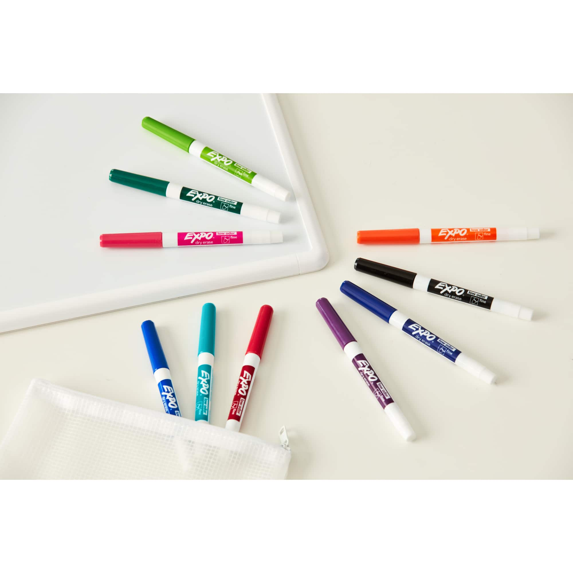 12 Packs: 8 ct. (96 total) Expo2&#xAE; Fine-Tip Dry-Erase Markers