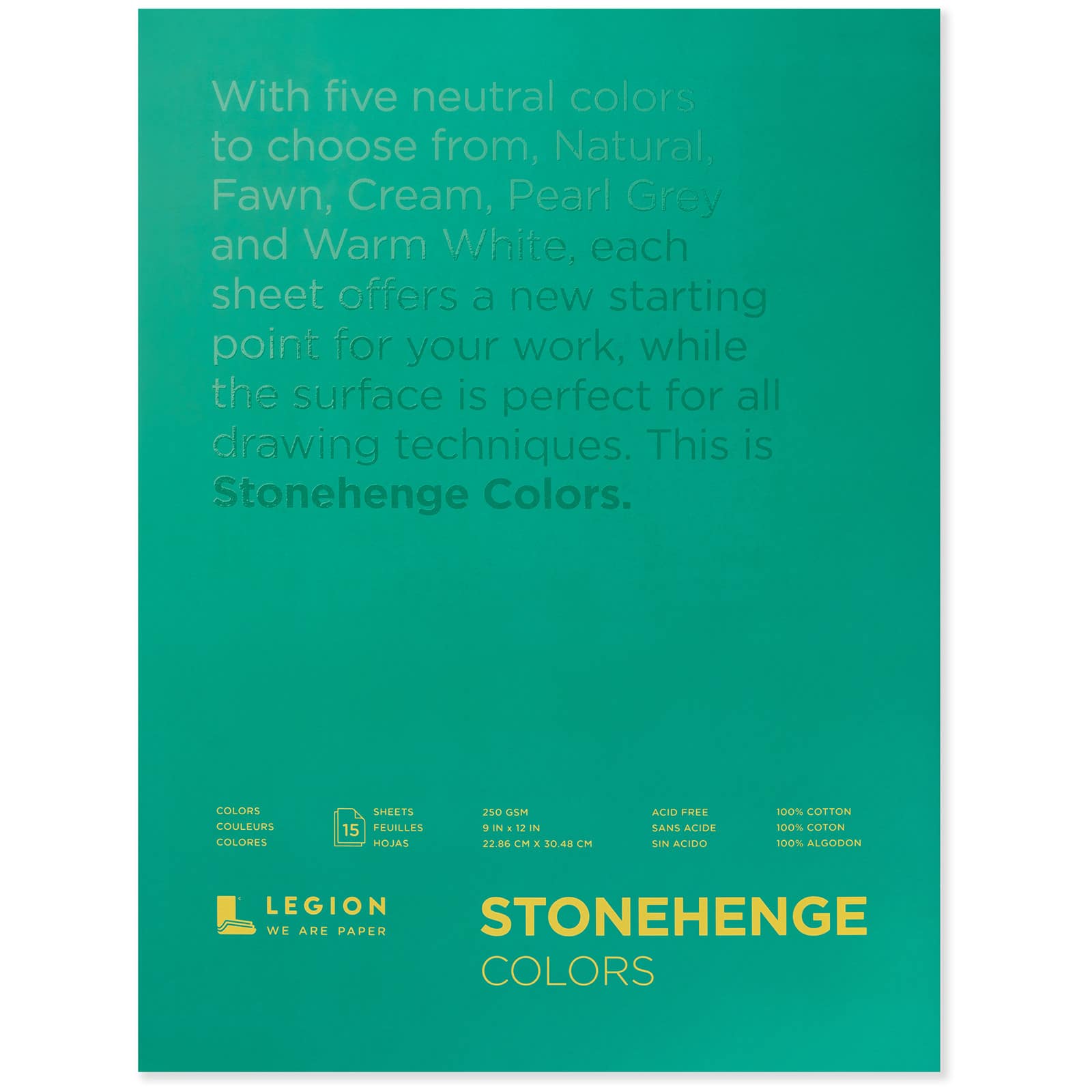 Legion Stonehenge Colors Paper Pad