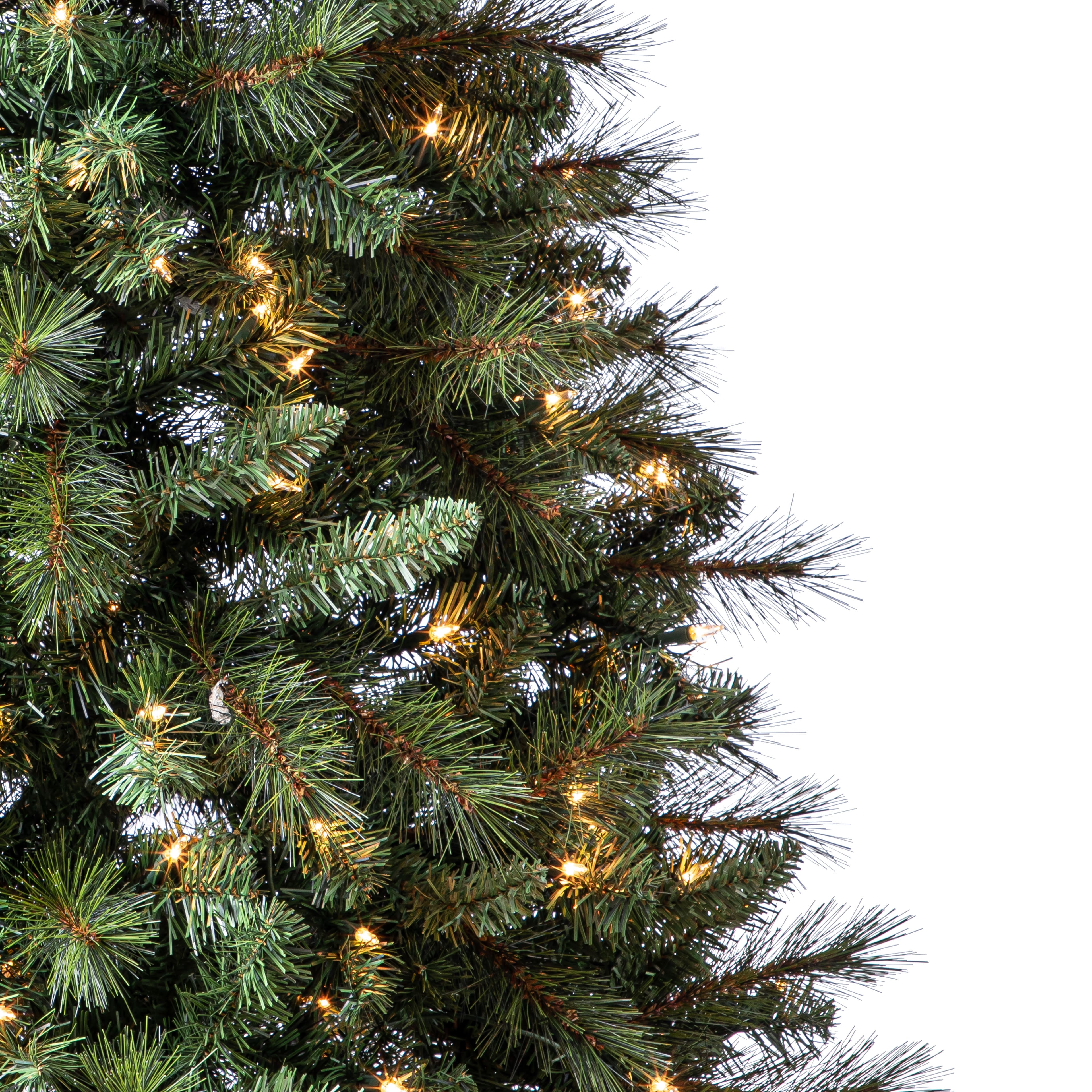 7ft. Pre-Lit Willow Pine Artificial Christmas Tree, Clear Lights by Ashland&#xAE;