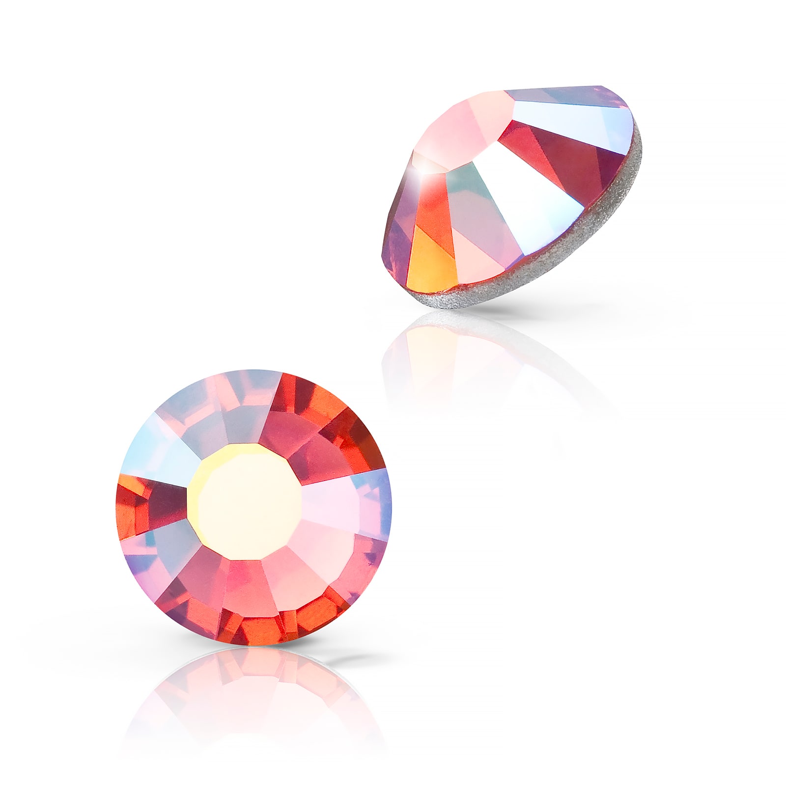 Preciosa MAXIMA SS16 Aurora Borealis Flatback Czech Crystals, 144ct.