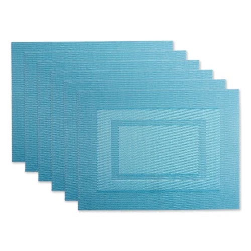 DII&#xAE; Vinyl Doubleframe Placemats, 6ct.