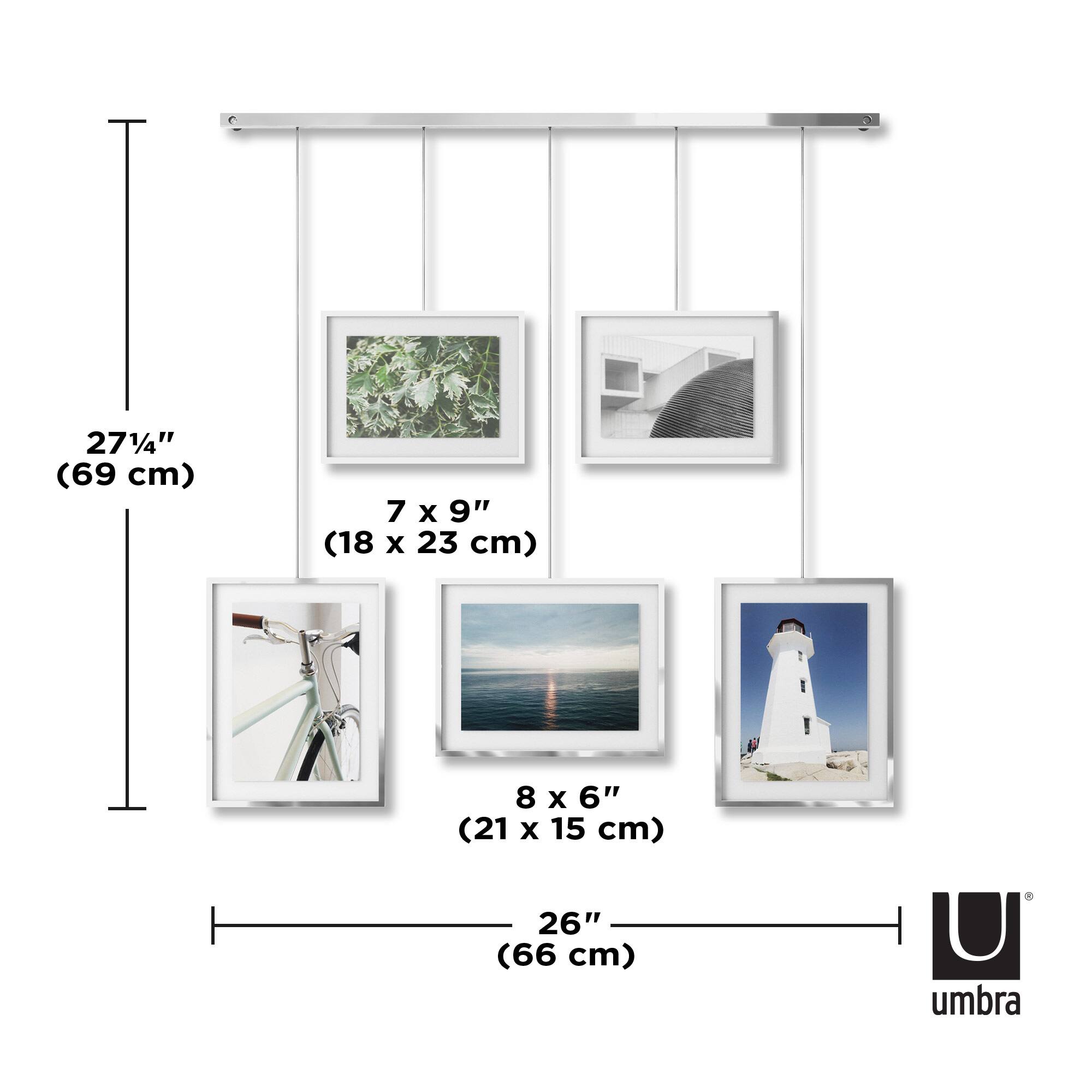 Umbra Chrome Exhibit Picture MultiFrames Set Michaels