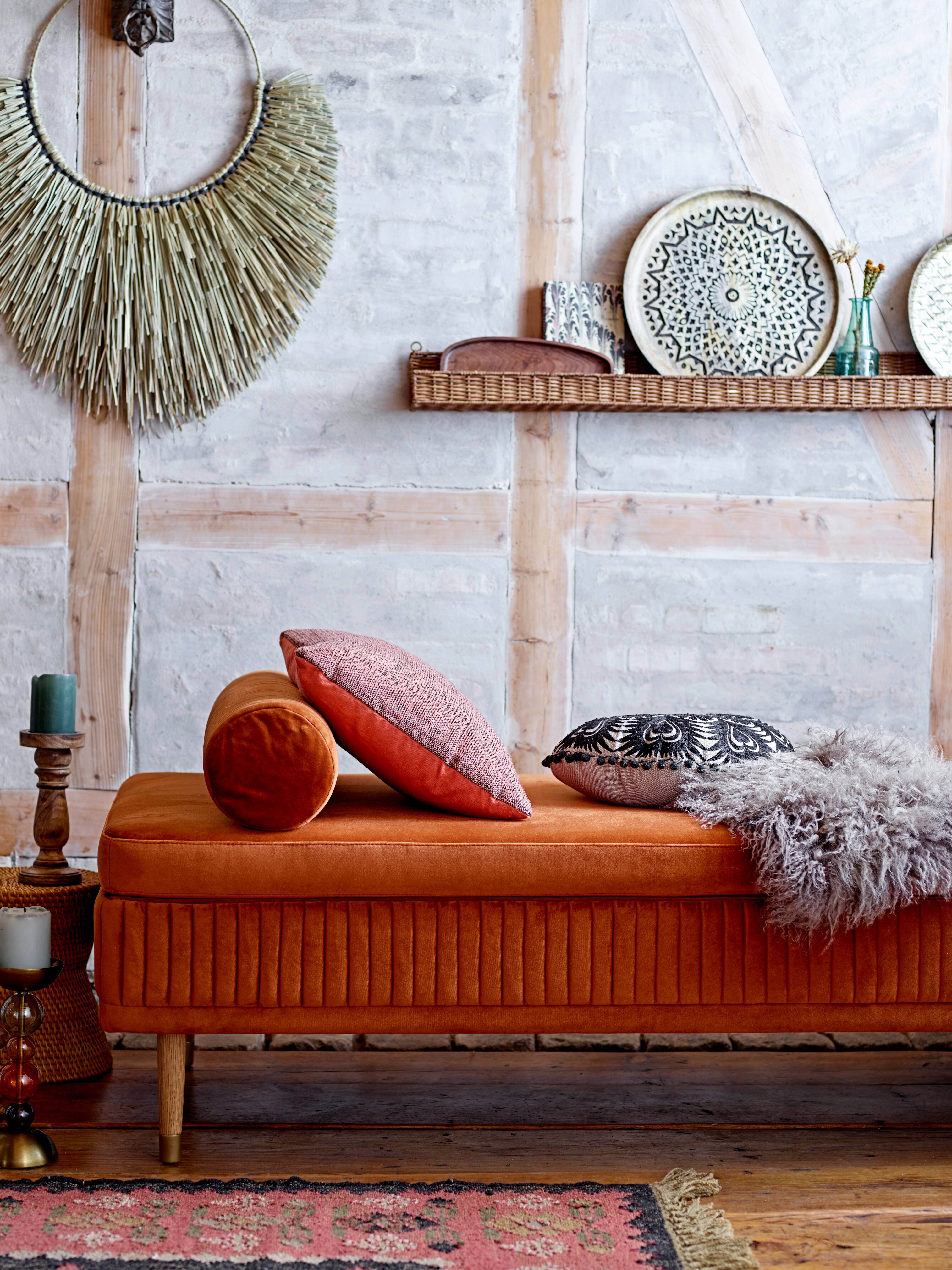 Hello Honey® 5ft. Handwoven Rattan Wall Shelf