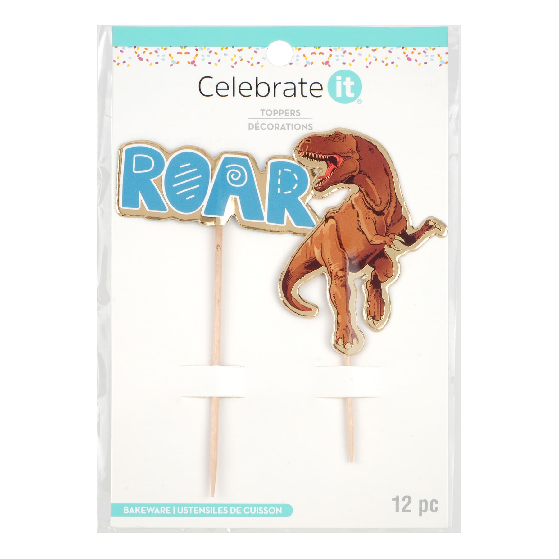 Dinosaur Cupcake Toppers, 12ct. by Celebrate It®