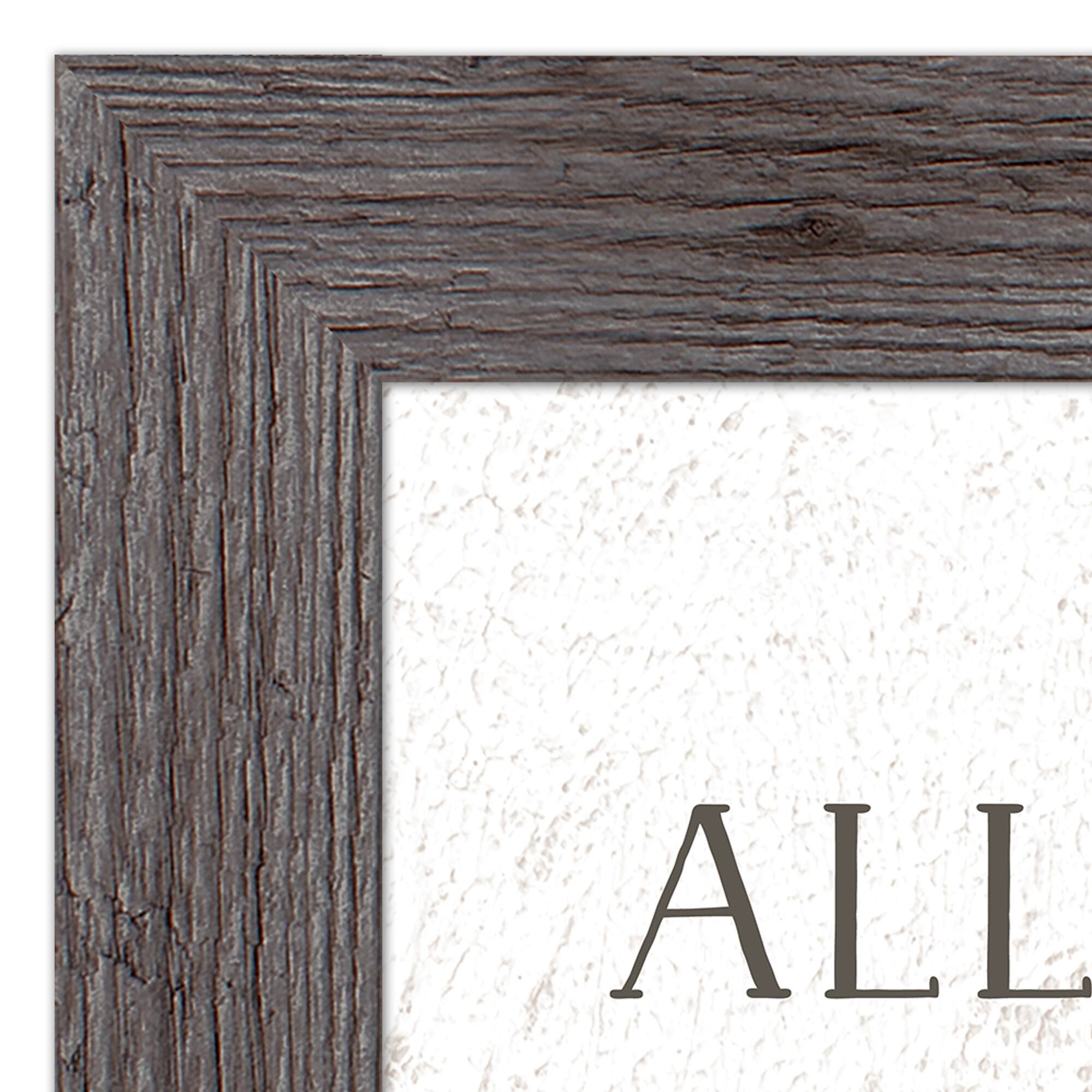 I Owe to My Mother Western Gray Framed Print