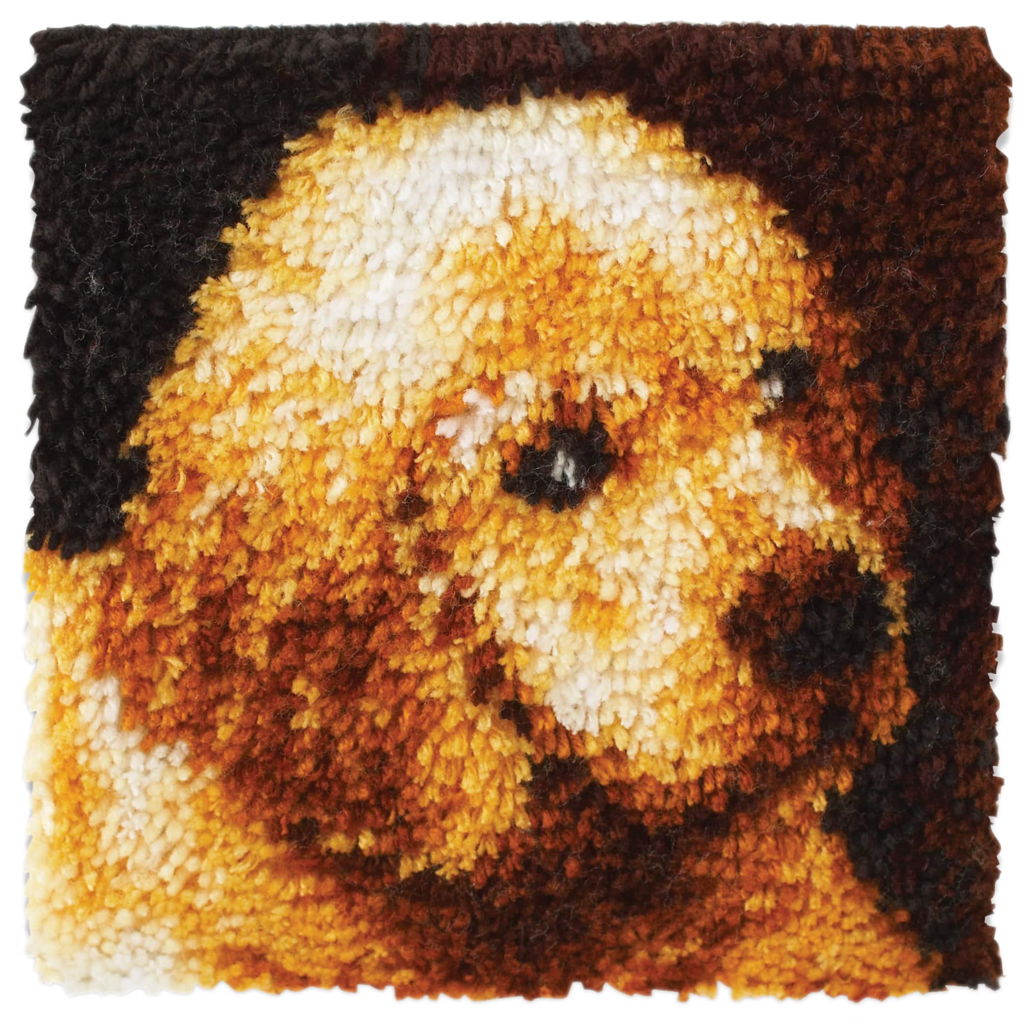 Trousse de tapis au point noué de Wonderart, amour juvénile