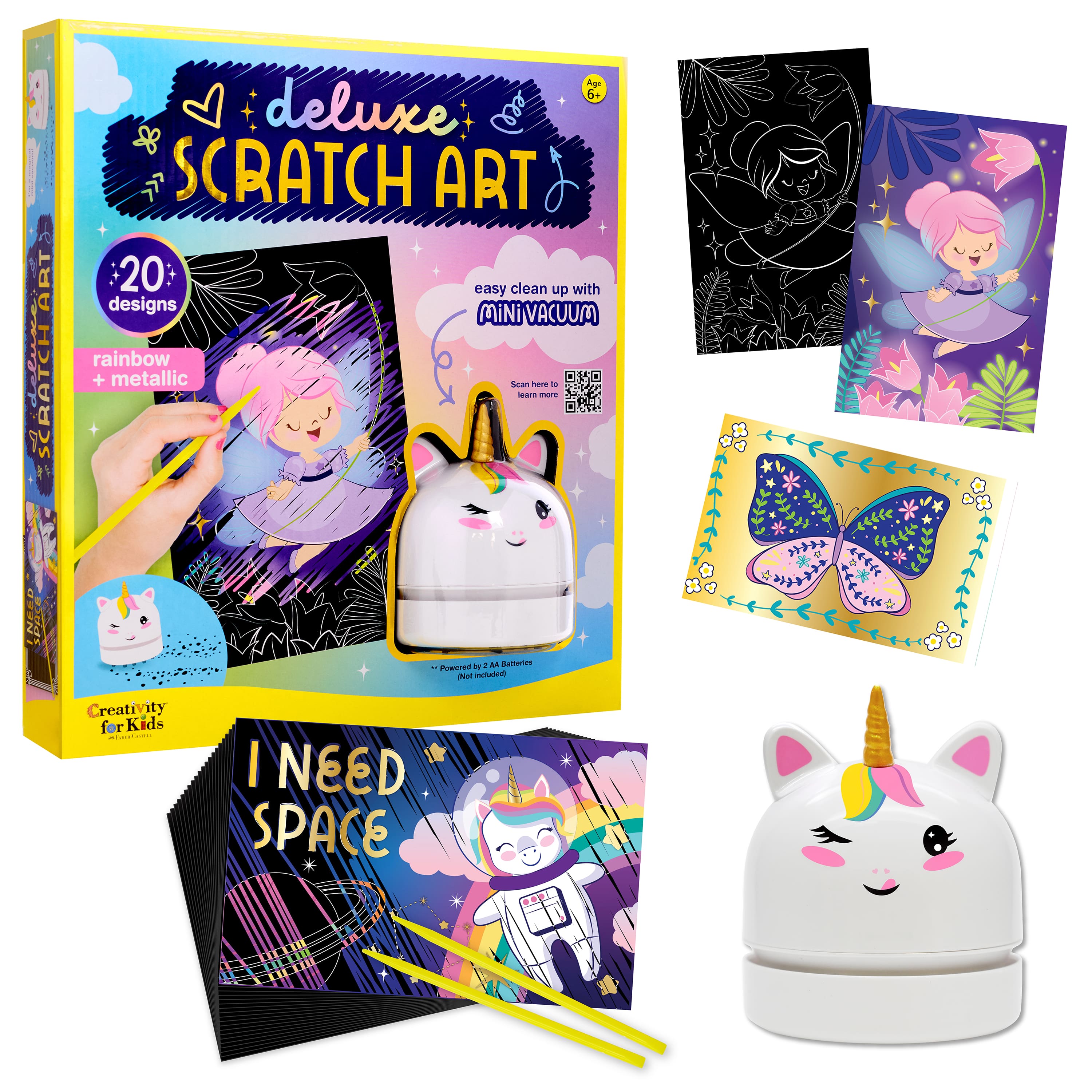 Creativity for Kids&#xAE; Deluxe Scratch Art Kit