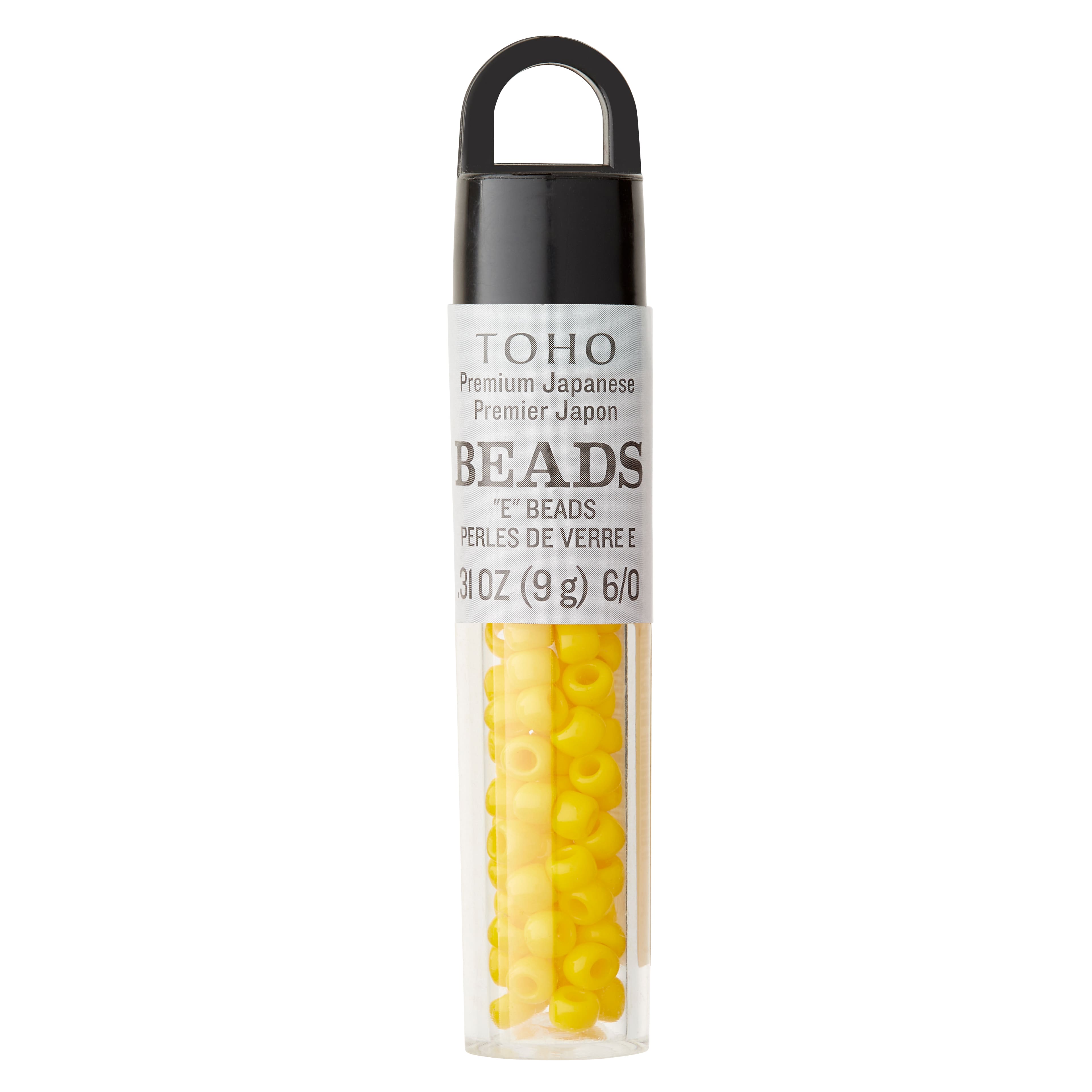 Toho&#xAE; 6/0 Japanese Glass Seed Beads, Opaque Yellow