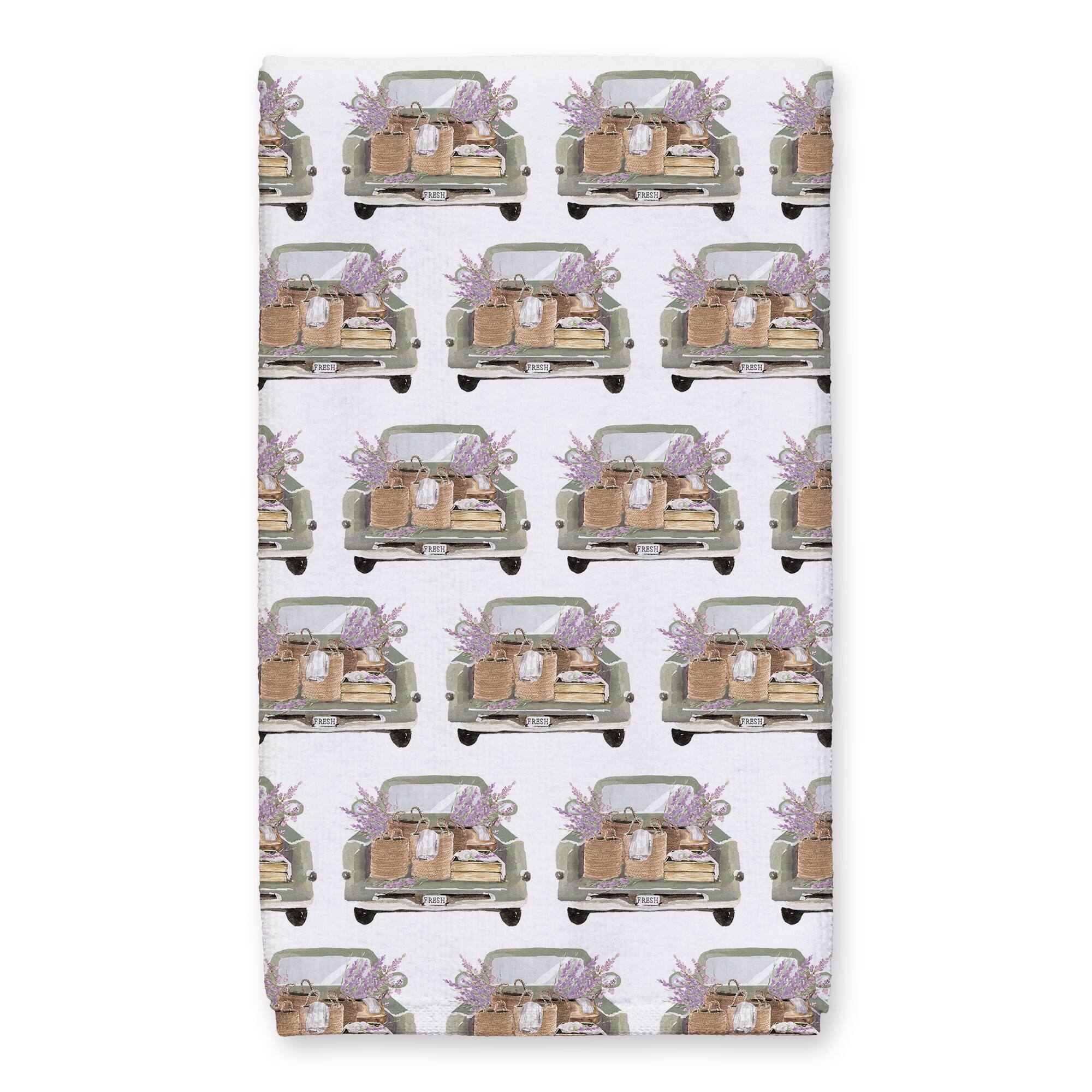 Laundry Truck Service Round 16" x 25" Towel Set