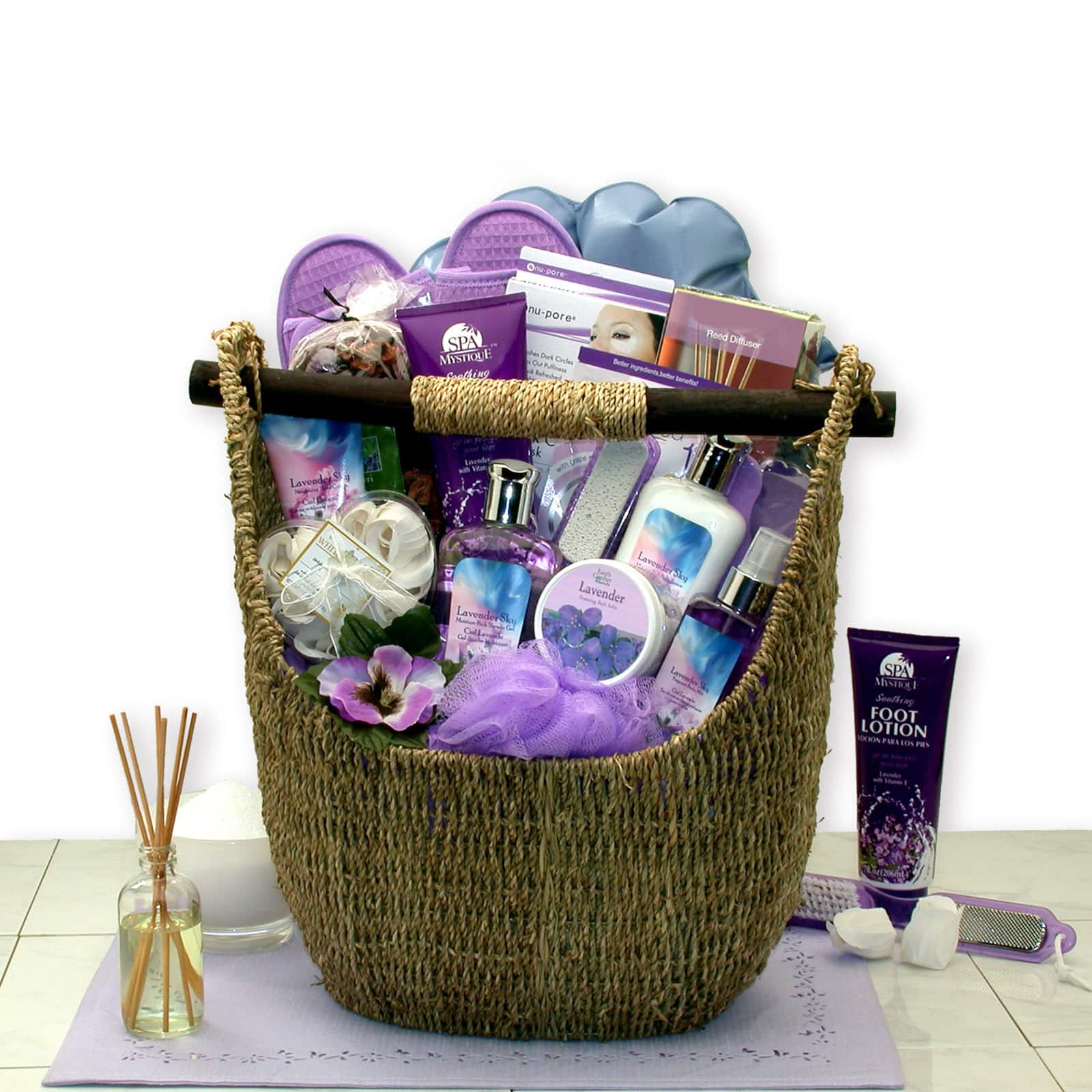 Lavender Sky Ultimate Bath & Body Tote