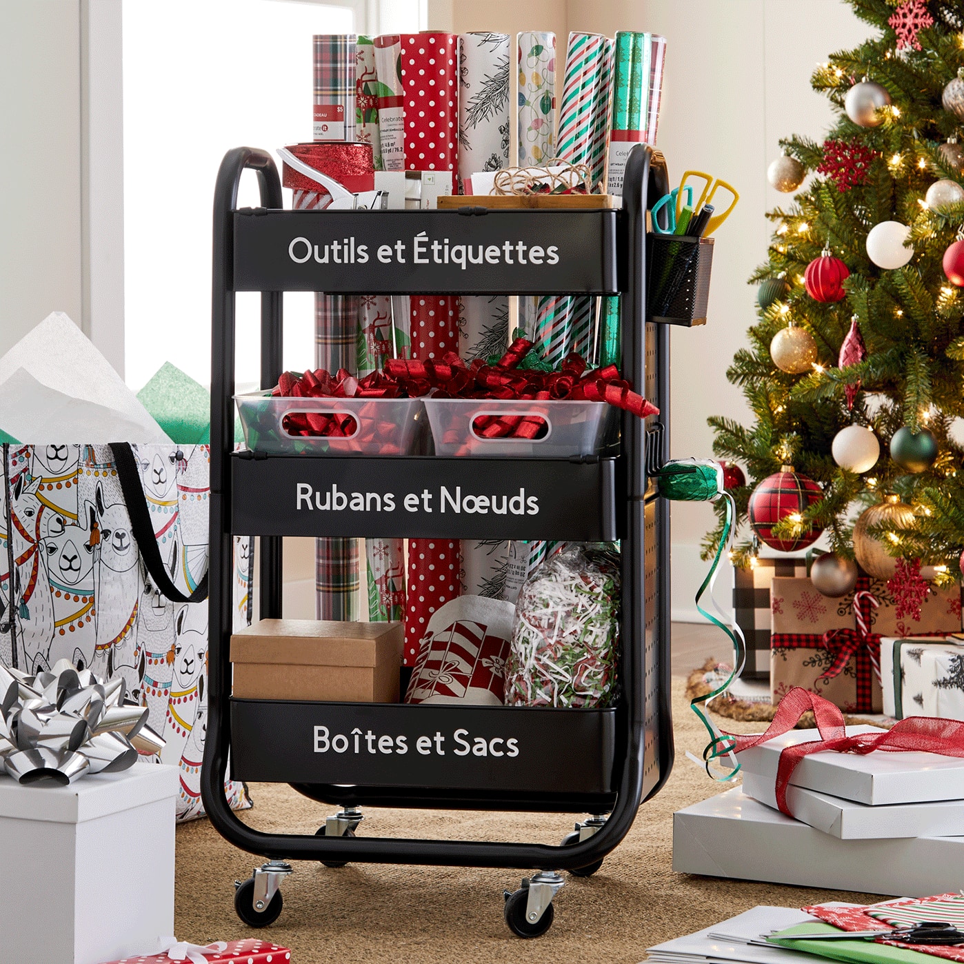Holiday Gift Wrapping Cart, Projects