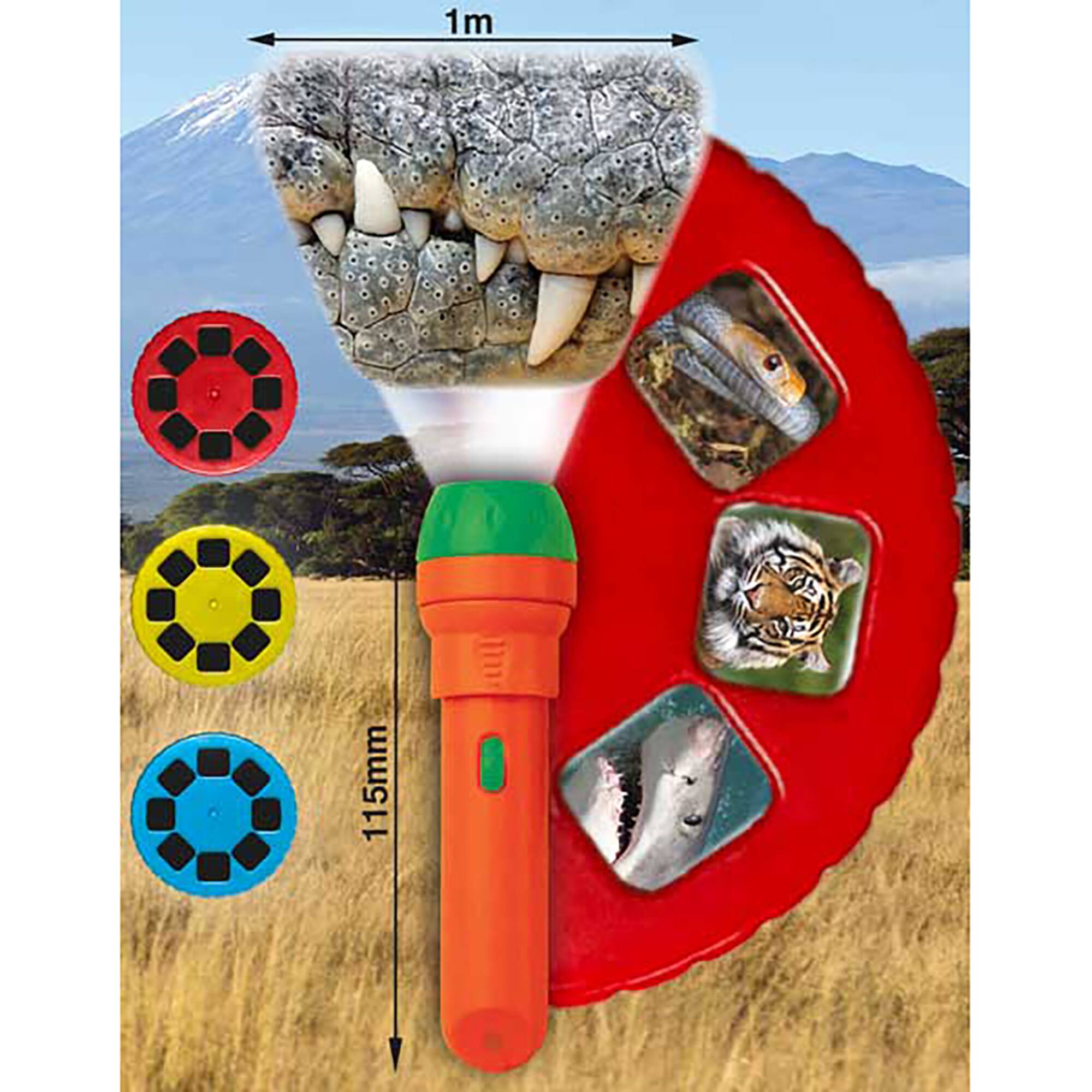 Brainstorm Toys Most Deadly Flashlight &#x26; Projector