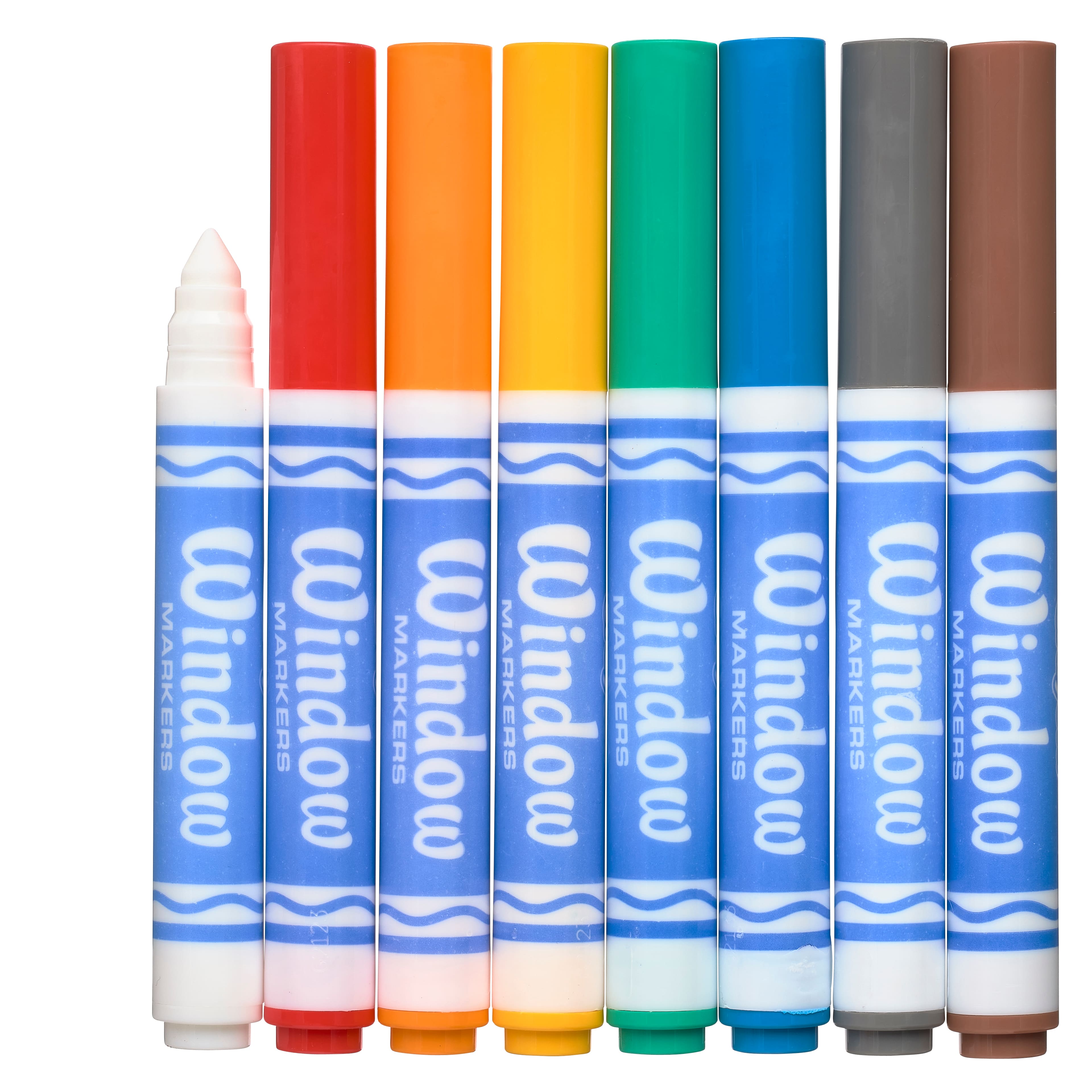 Buy in Bulk 12 Packs: (96 total) Crayola Washable Window