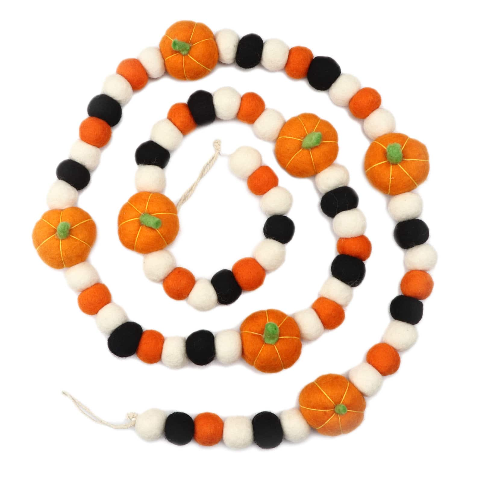 6ft. Pumpkin Pom Pom Garland by Ashland&#xAE;