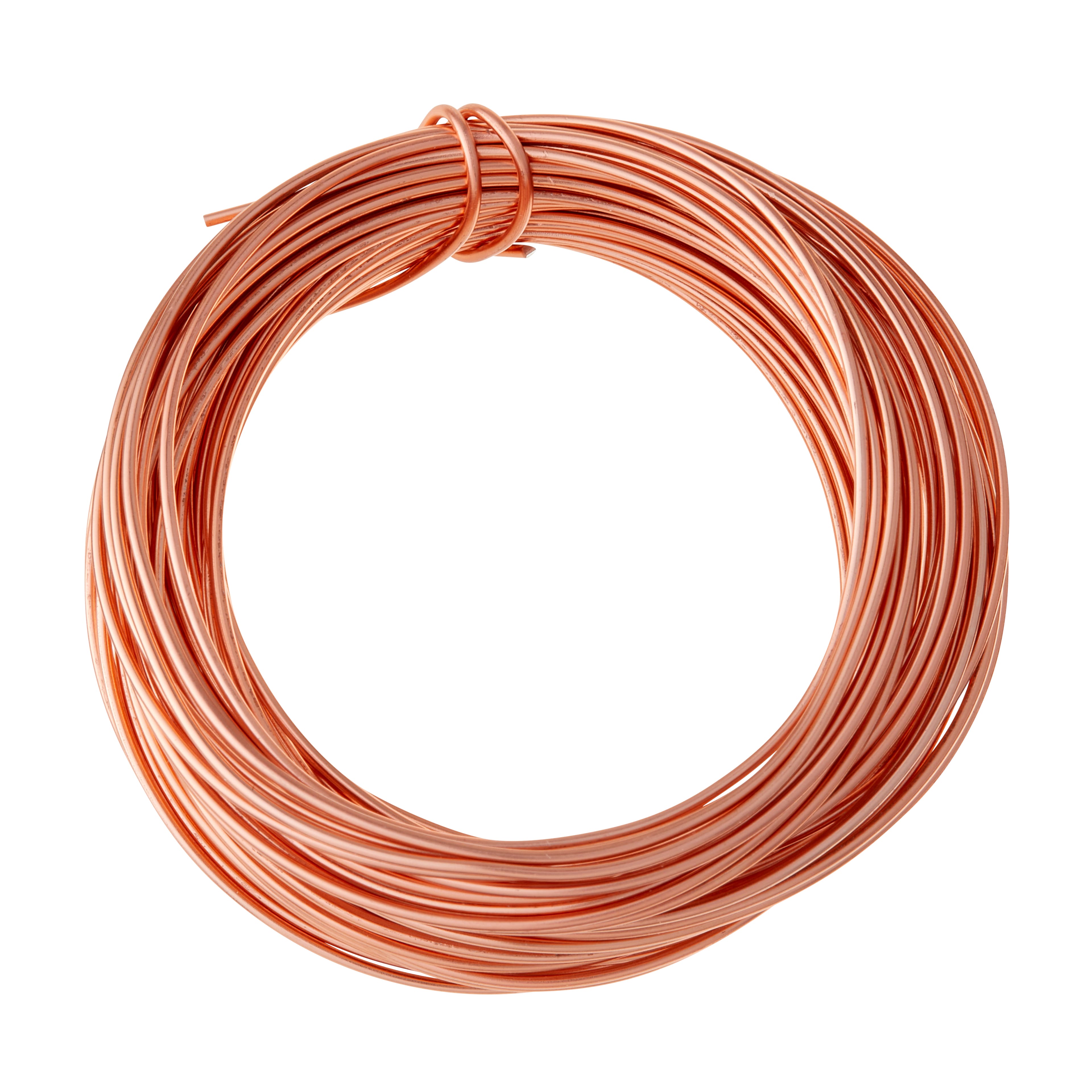 12 Pack: 18 Gauge Rose Gold Aluminum Wire by Bead Landing™