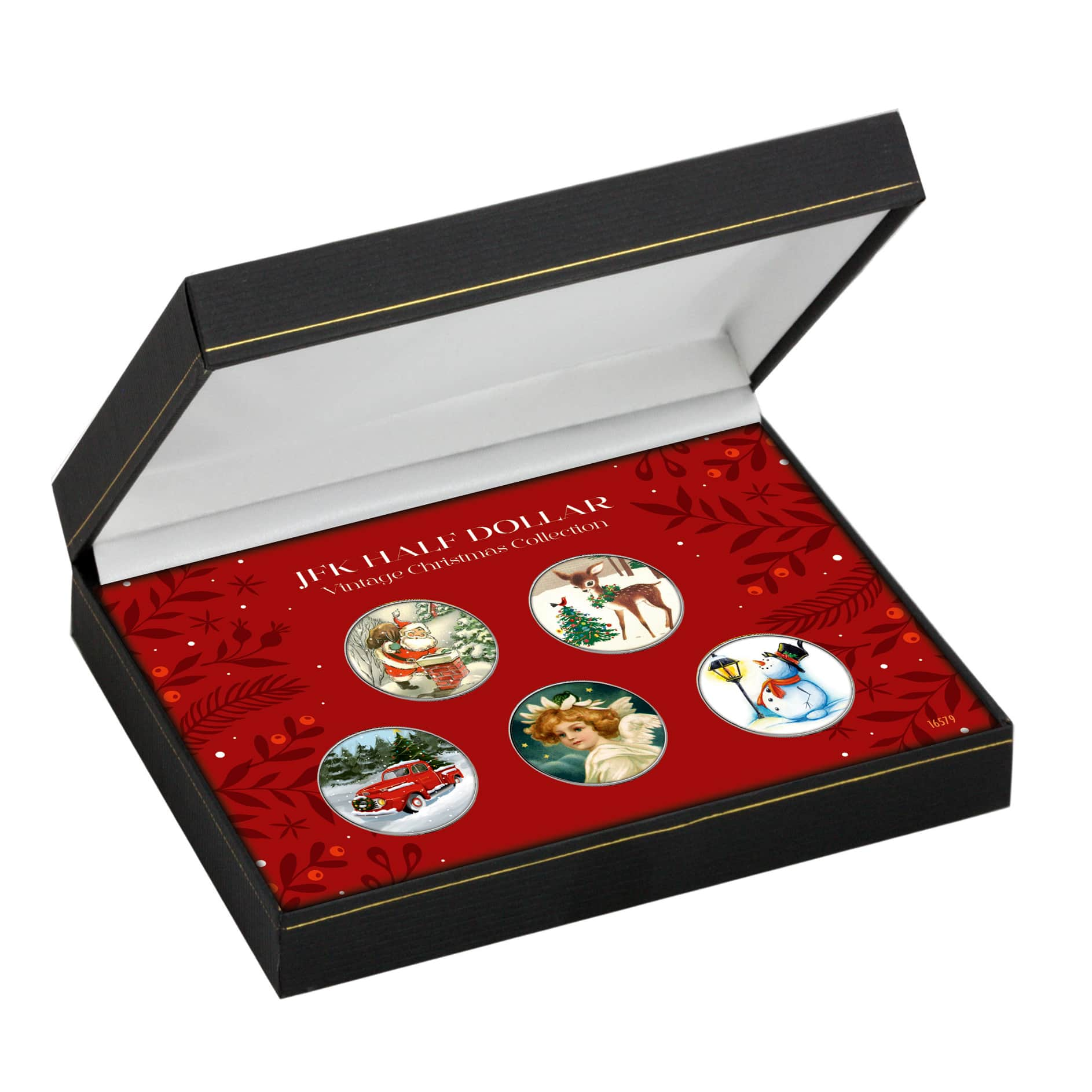 JFK Half Dollar Vintage Christmas Coin Collection