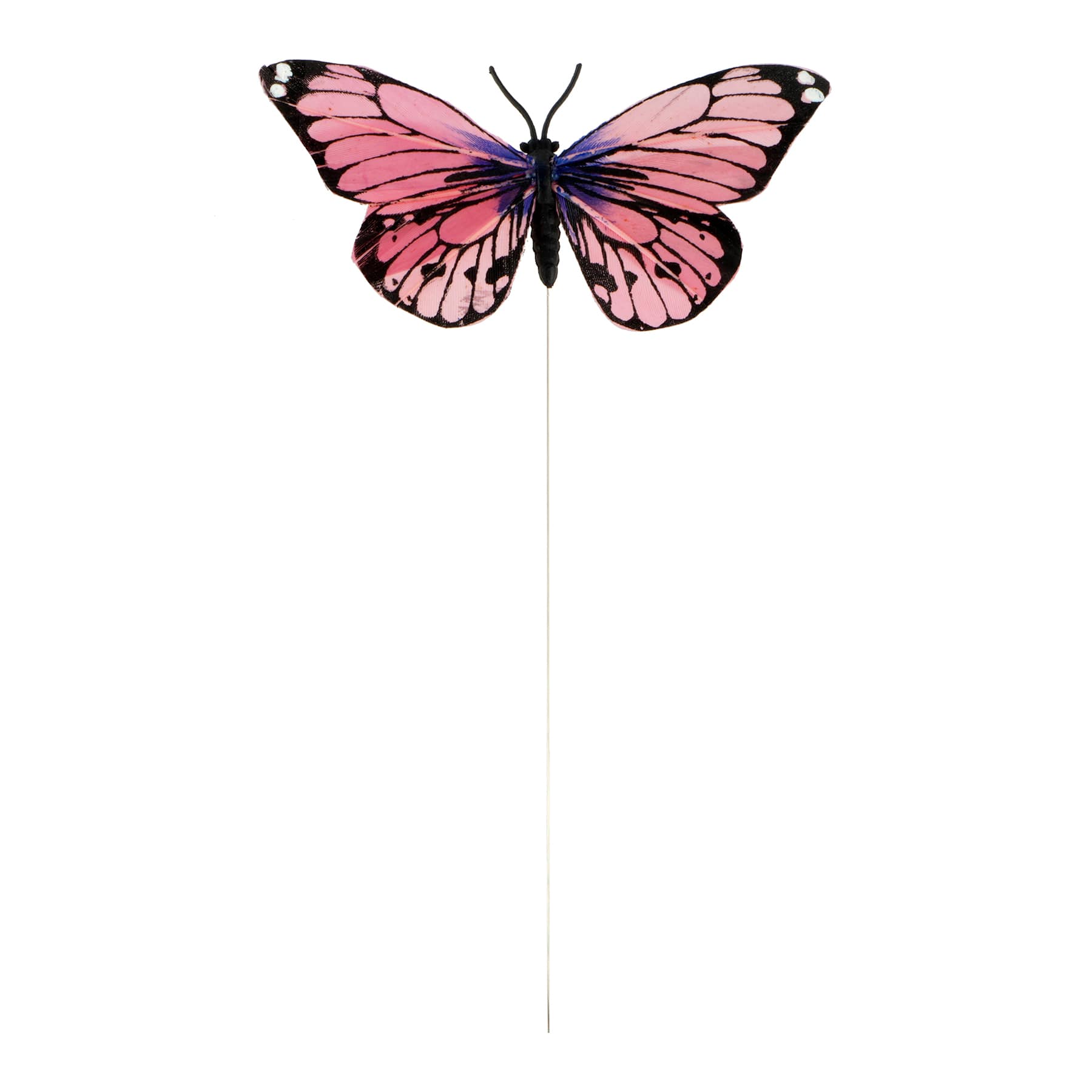 Pink Feather Butterflies, 6ct. by Ashland&#xAE;