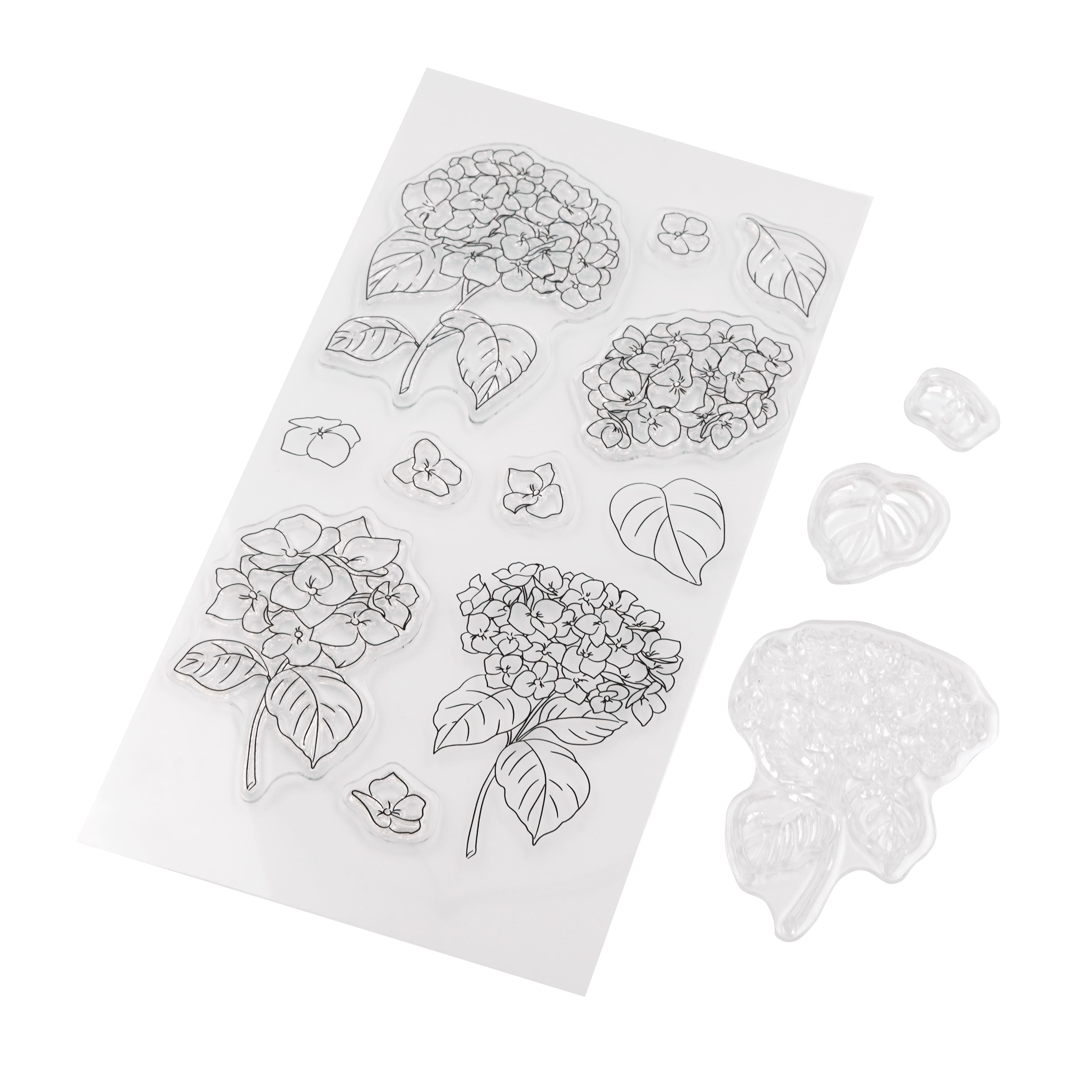 Hydrangea Clear Stamp Set by Recollections&#x2122;