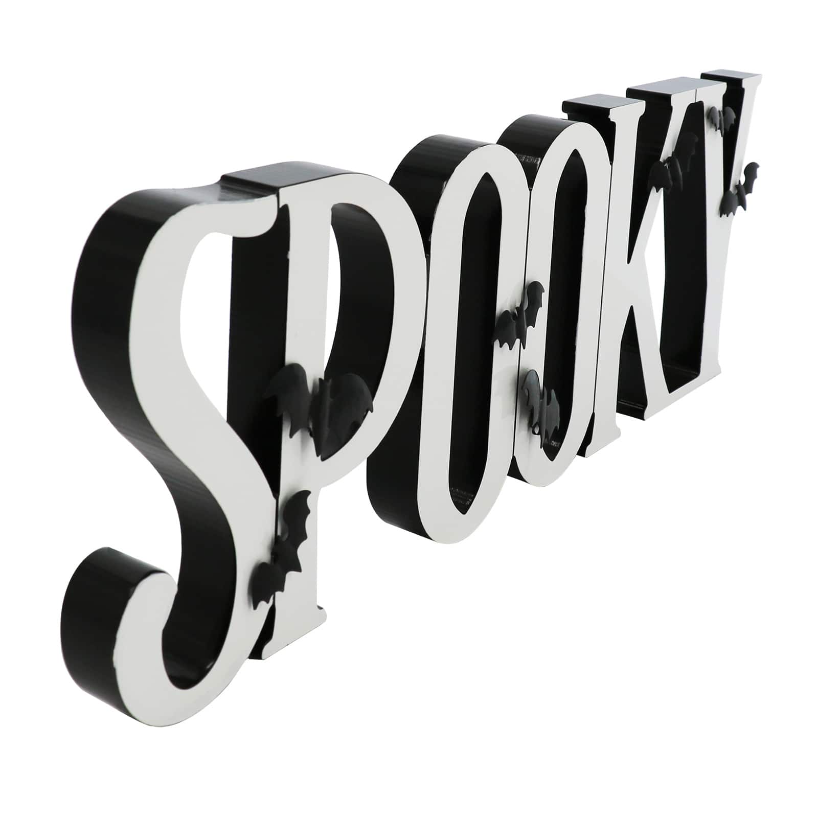20.75&#x22; White Spooky Cutout Tabletop Sign by Ashland&#xAE;