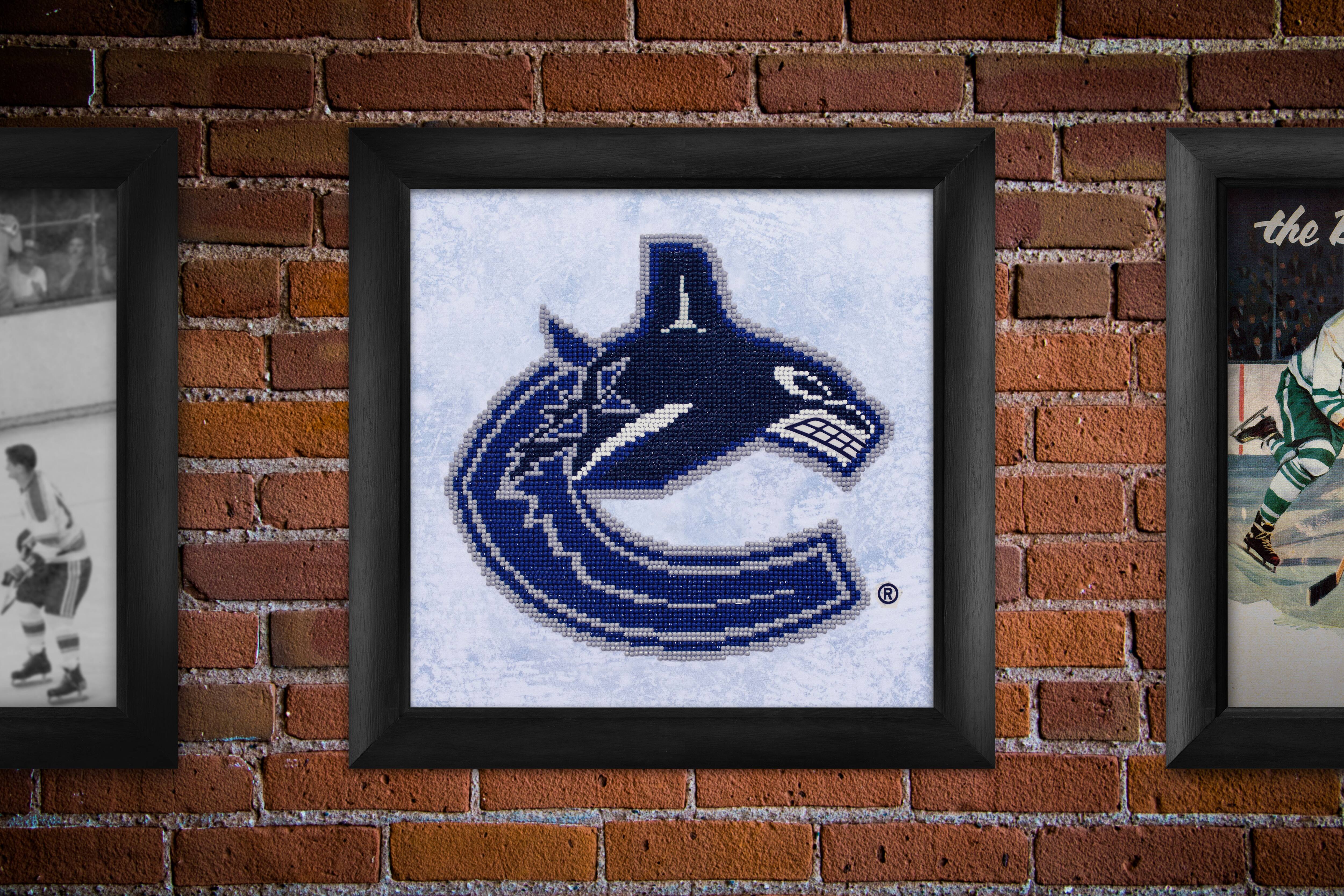 Camelot® Dots NHL Vancouver Canucks Diamond Painting Kit