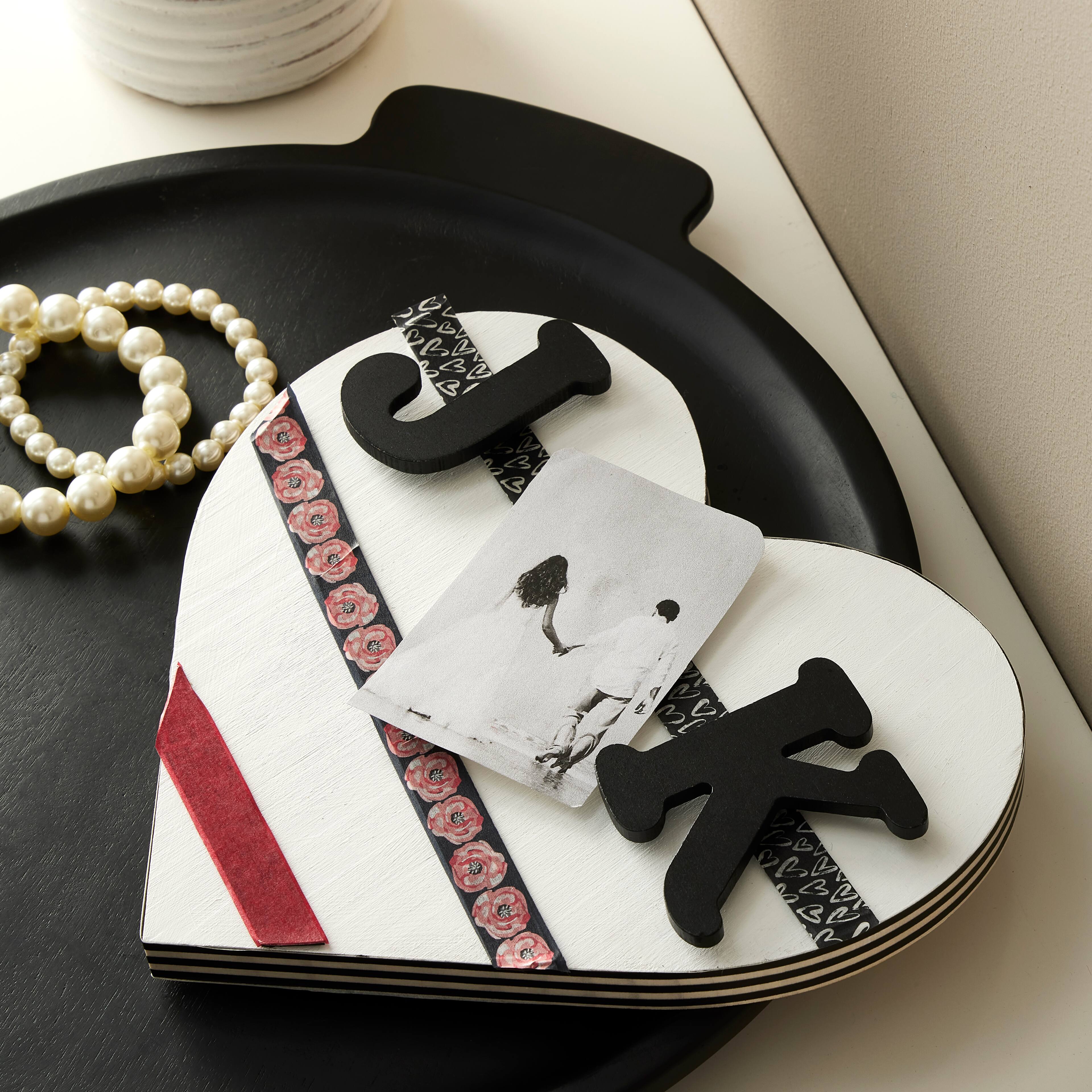 12 Pack: 2.5&#x22; Black MDF Whimsy Letter by Make Market&#xAE;