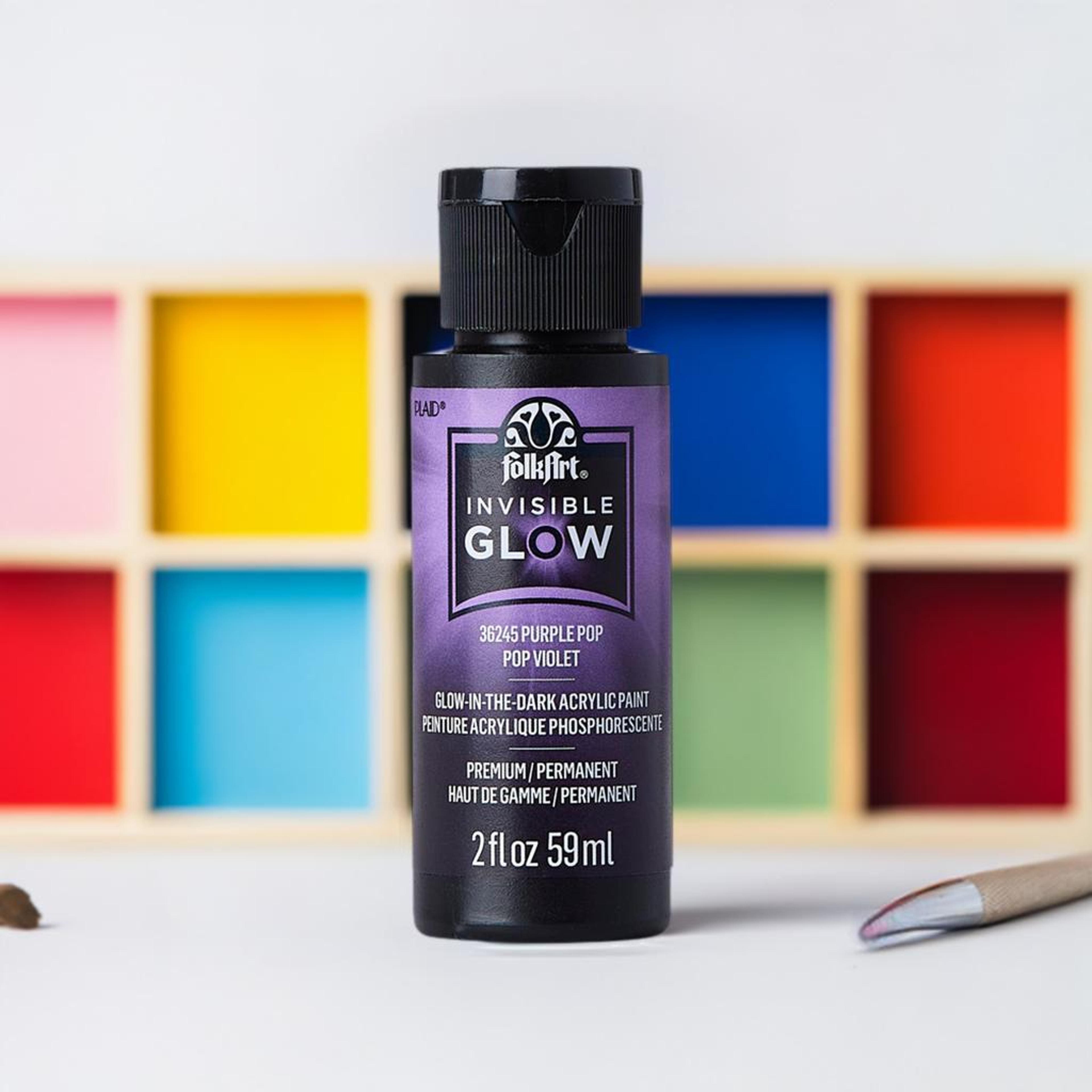 FolkArt® Invisible Glow in the Dark Acrylic Paint