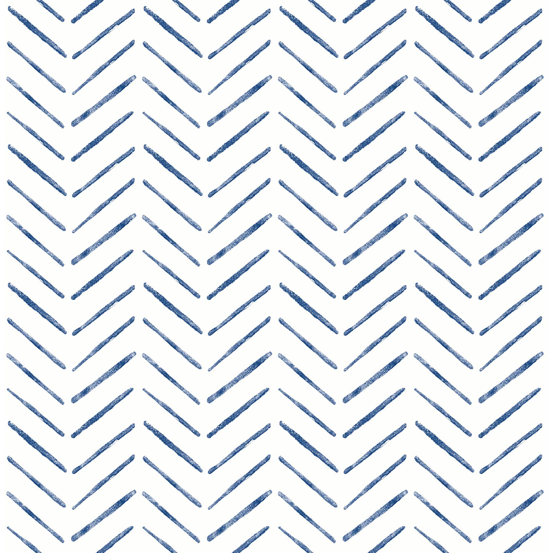 NuWallpaper Indigo Holden Peel & Stick Wallpaper