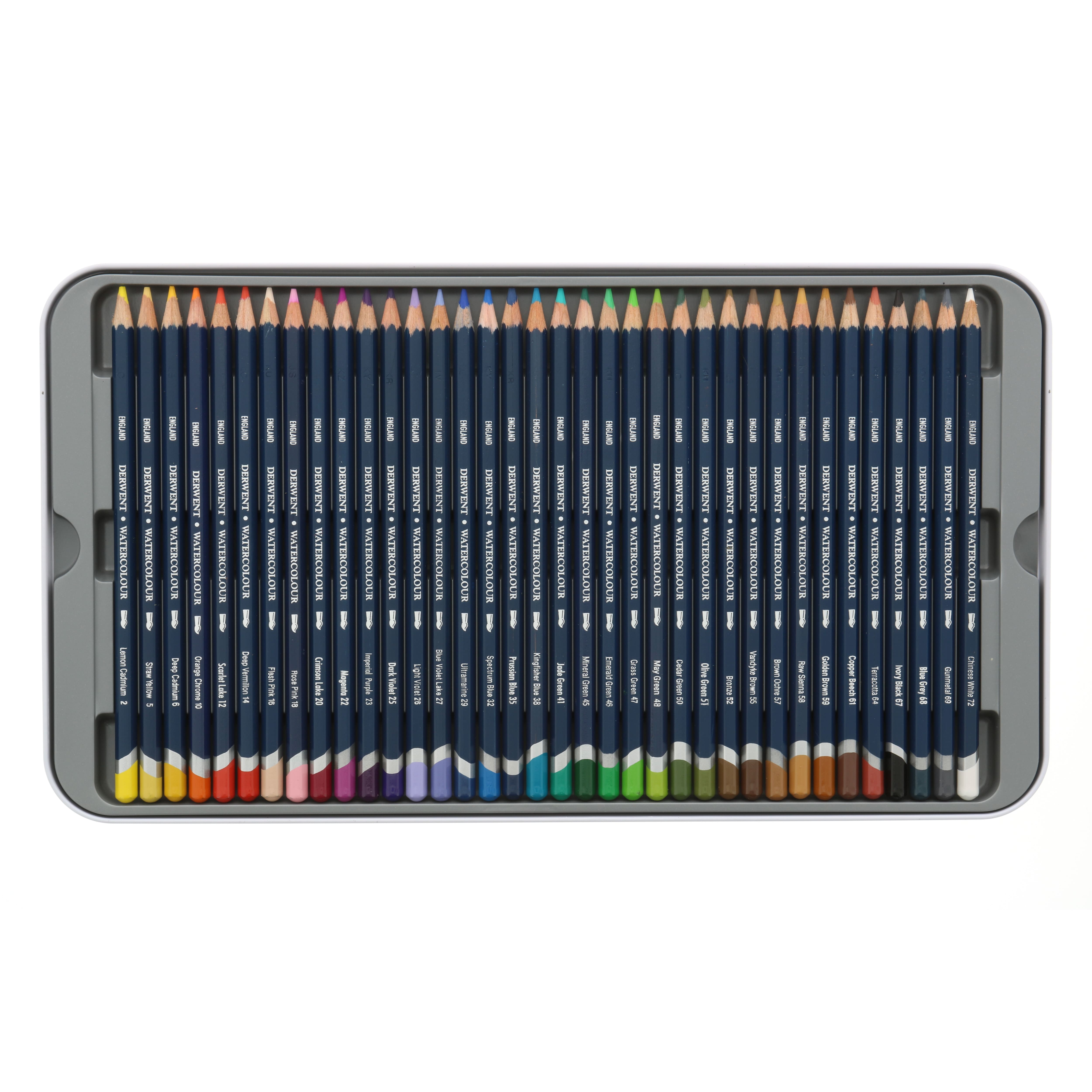 Derwent&#xAE; Watercolor Pencil 36 Color Set