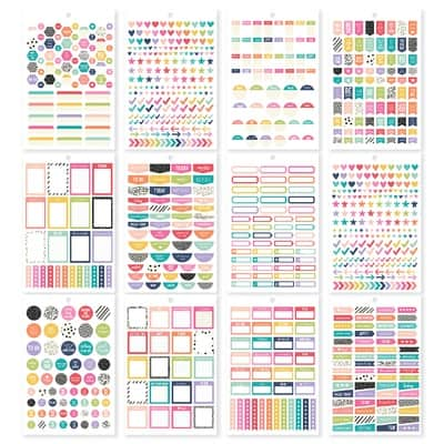 Carpe Diem A5 Planner Basics Sticker Tablet | Michaels