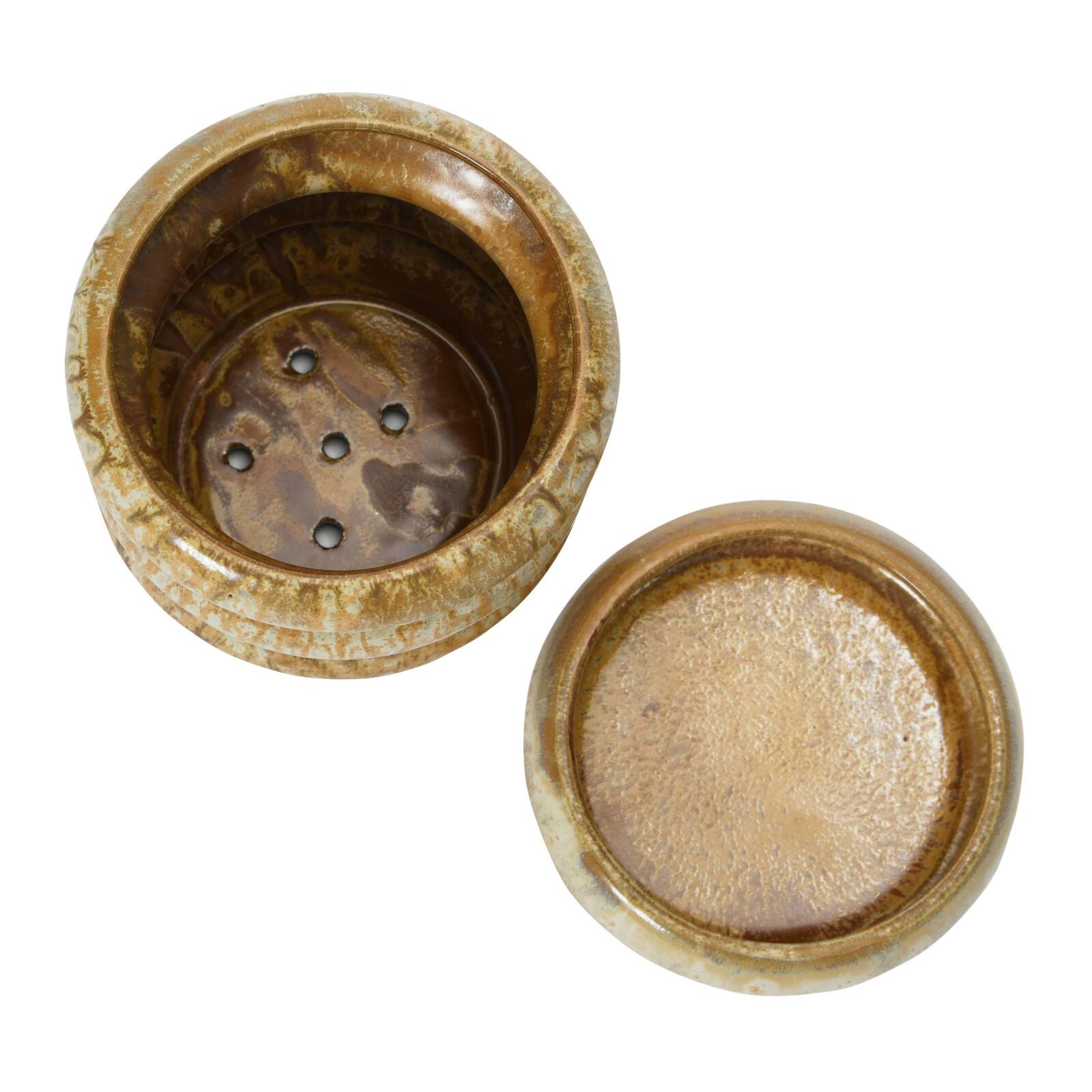 Hello Honey® 5'' Stoneware Planter with Saucer