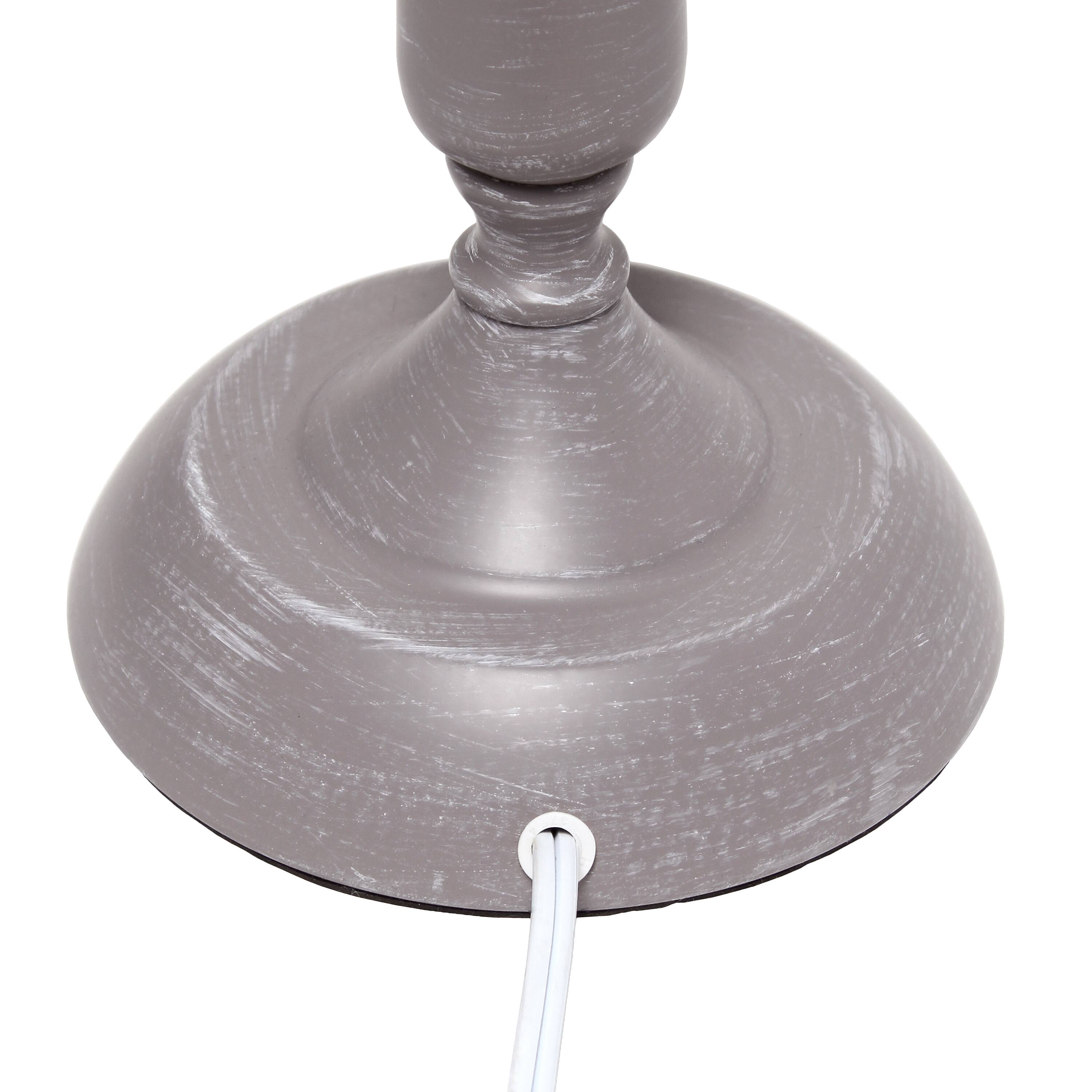 Simple Designs 23&#x22; Traditional Candlestick Table Lamp