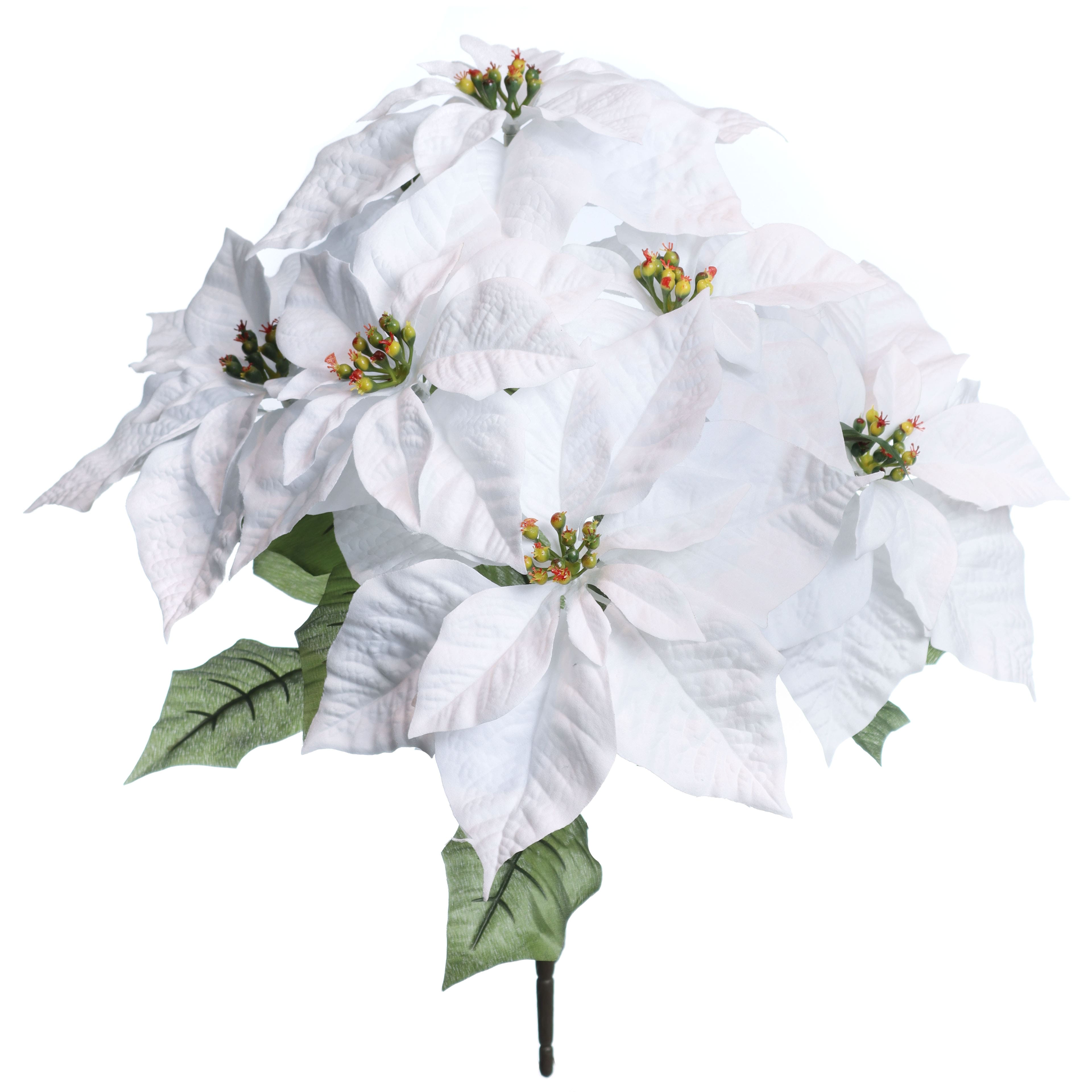 18.5&#x22; Water Resistant Poinsettia Bush by Ashland&#xAE;