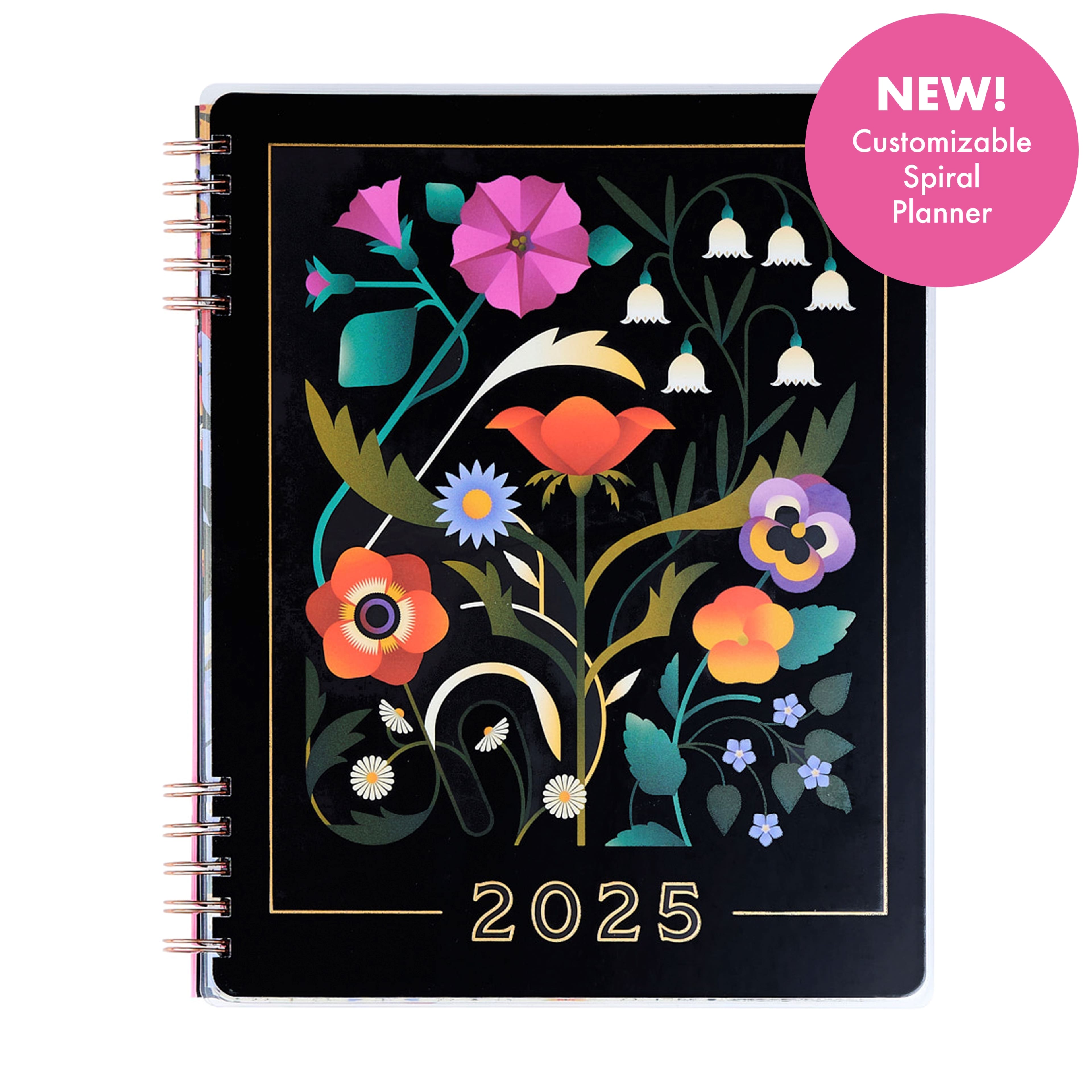 The Big Happy Planner&#xAE; Customizable Twin Loop Radiant Garden