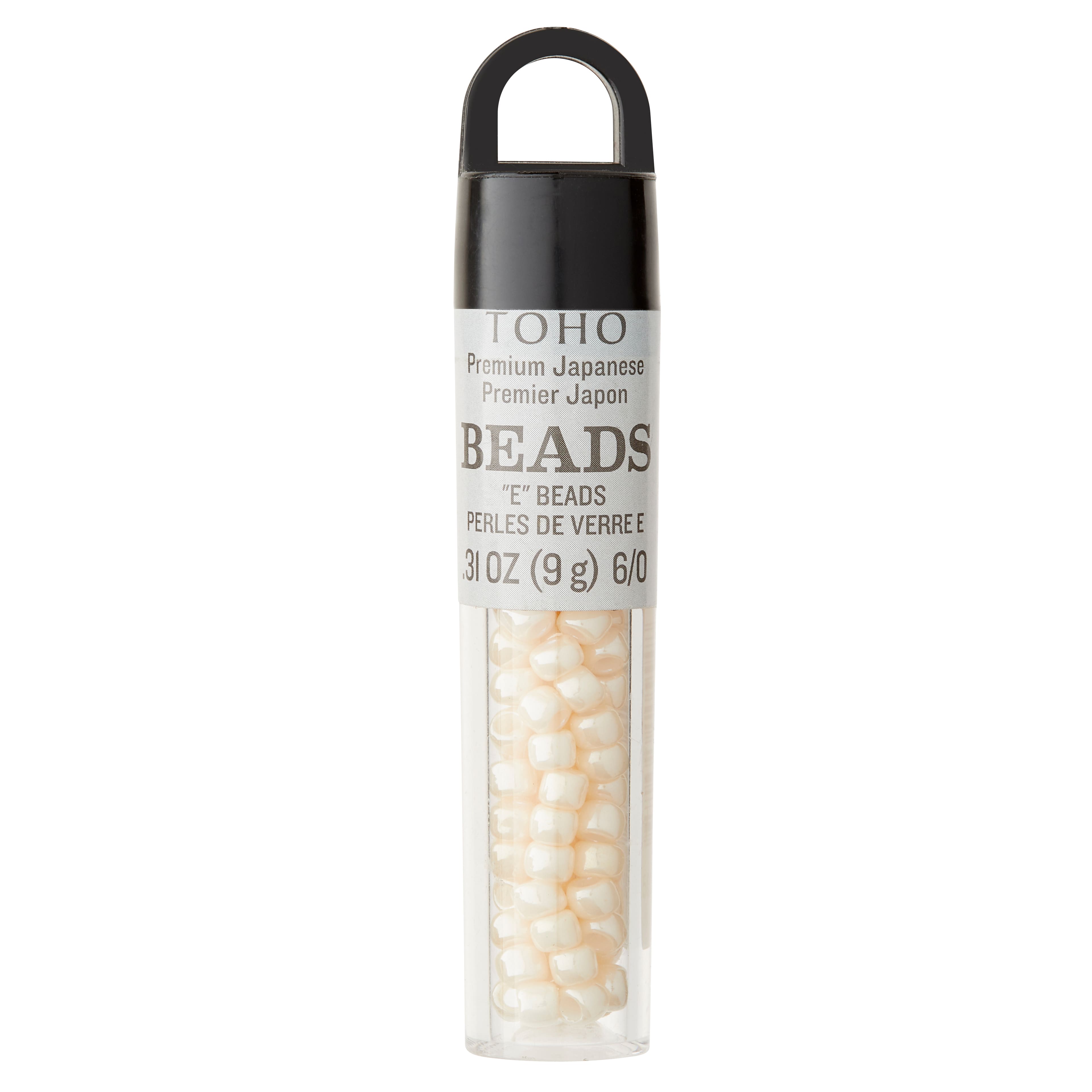 Toho&#xAE; 6/10 Luster Cream Japanese Glass Seed Beads