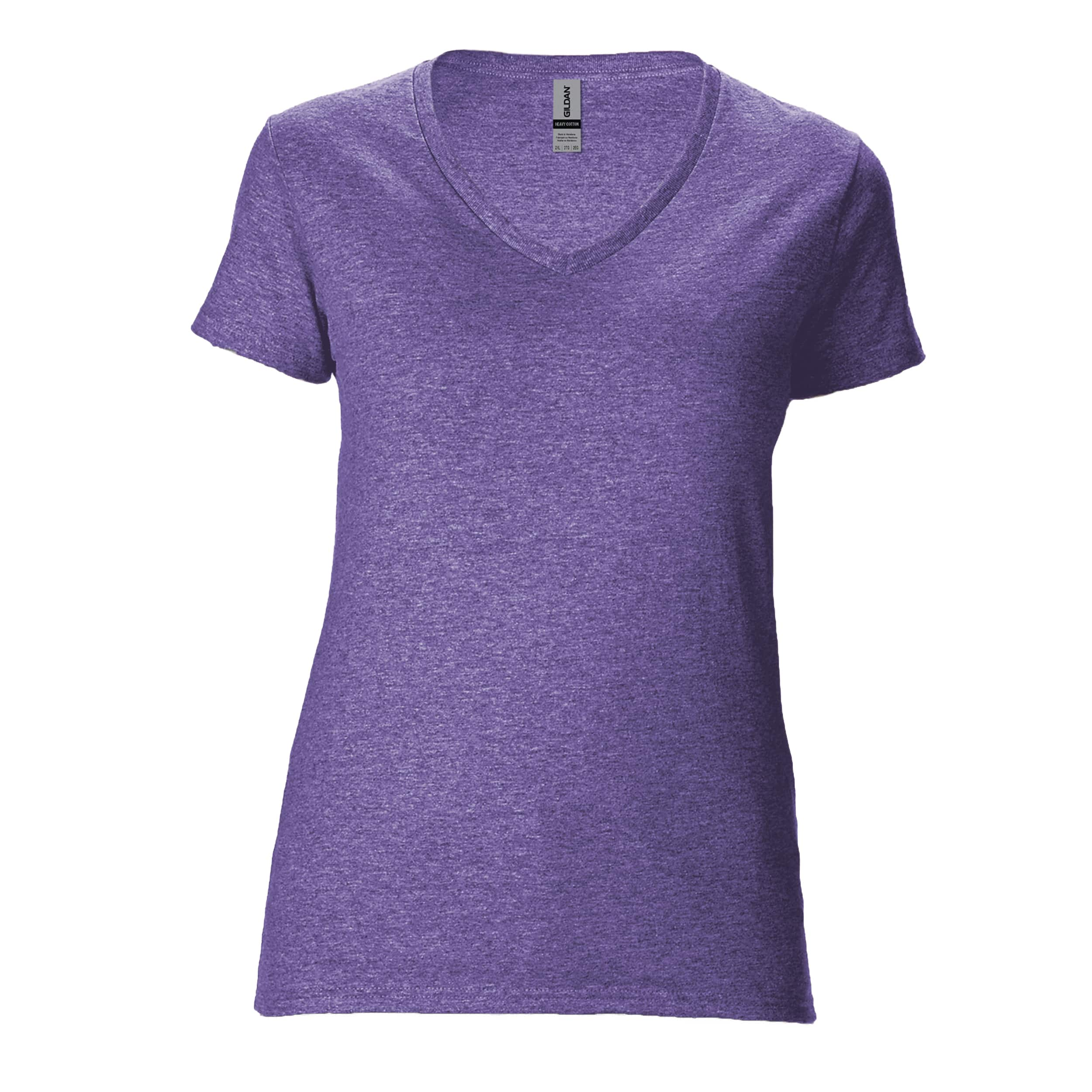 12 Pack: Gildan&#xAE; Short Sleeve Ladies&#x27; V-Neck T-Shirt