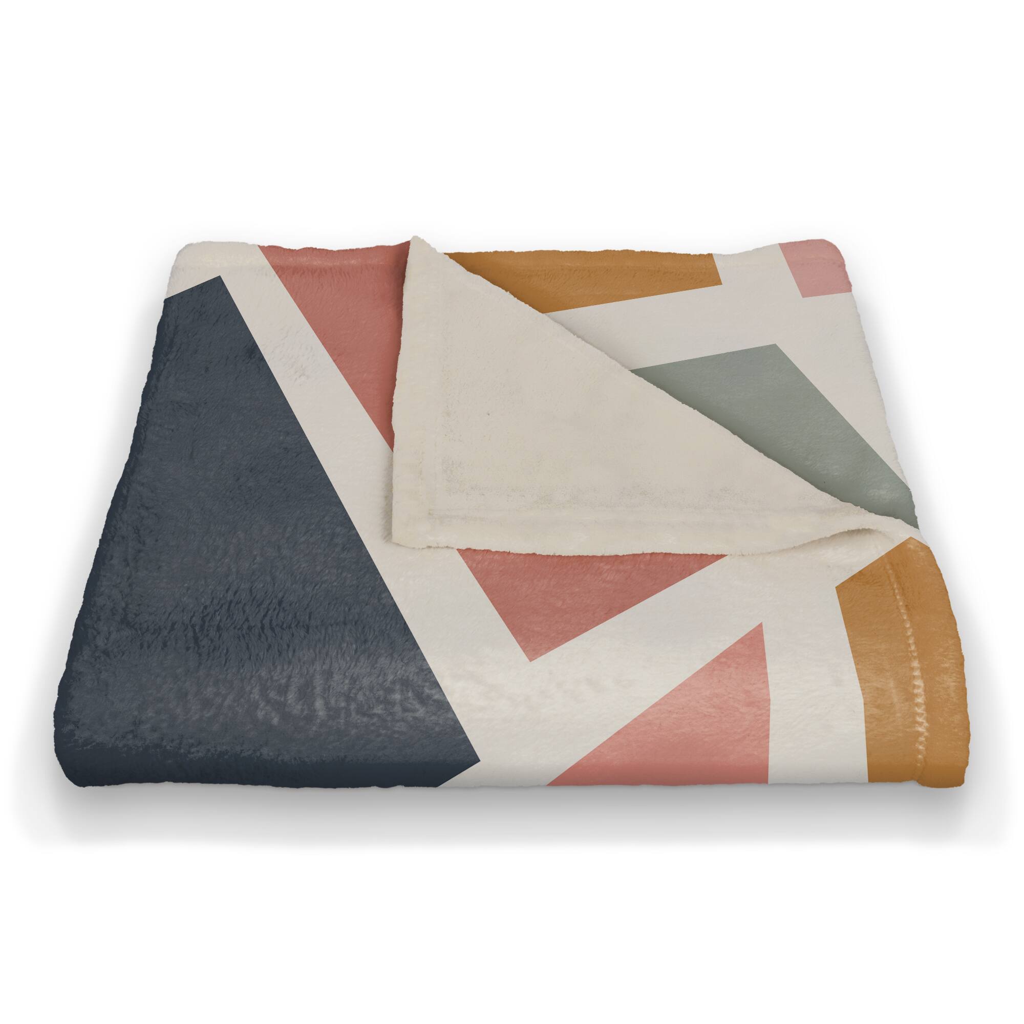 Glass Window 50" x 60" Coral Fleece Blanket