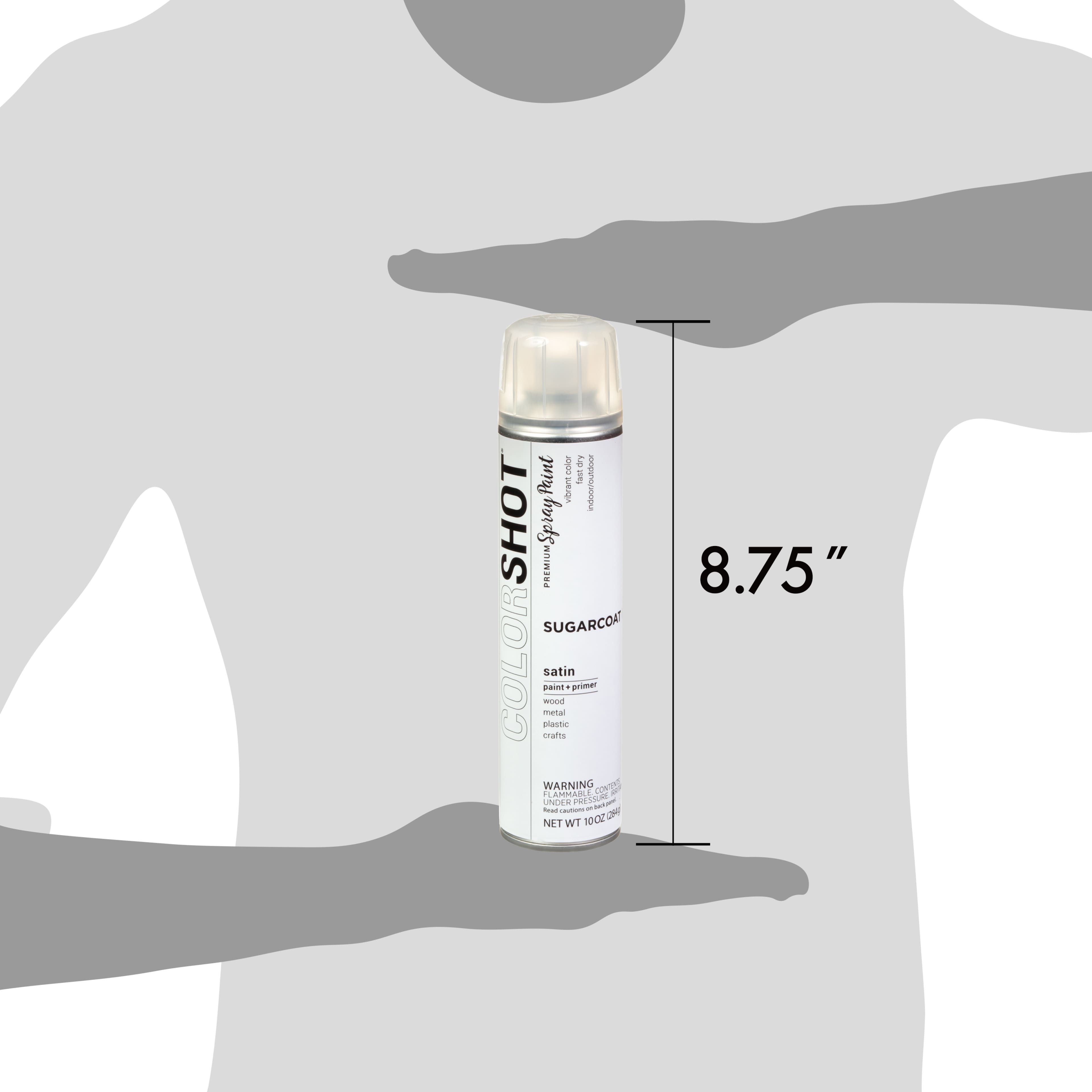 COLORSHOT&#xAE; Premium Satin Spray Paint