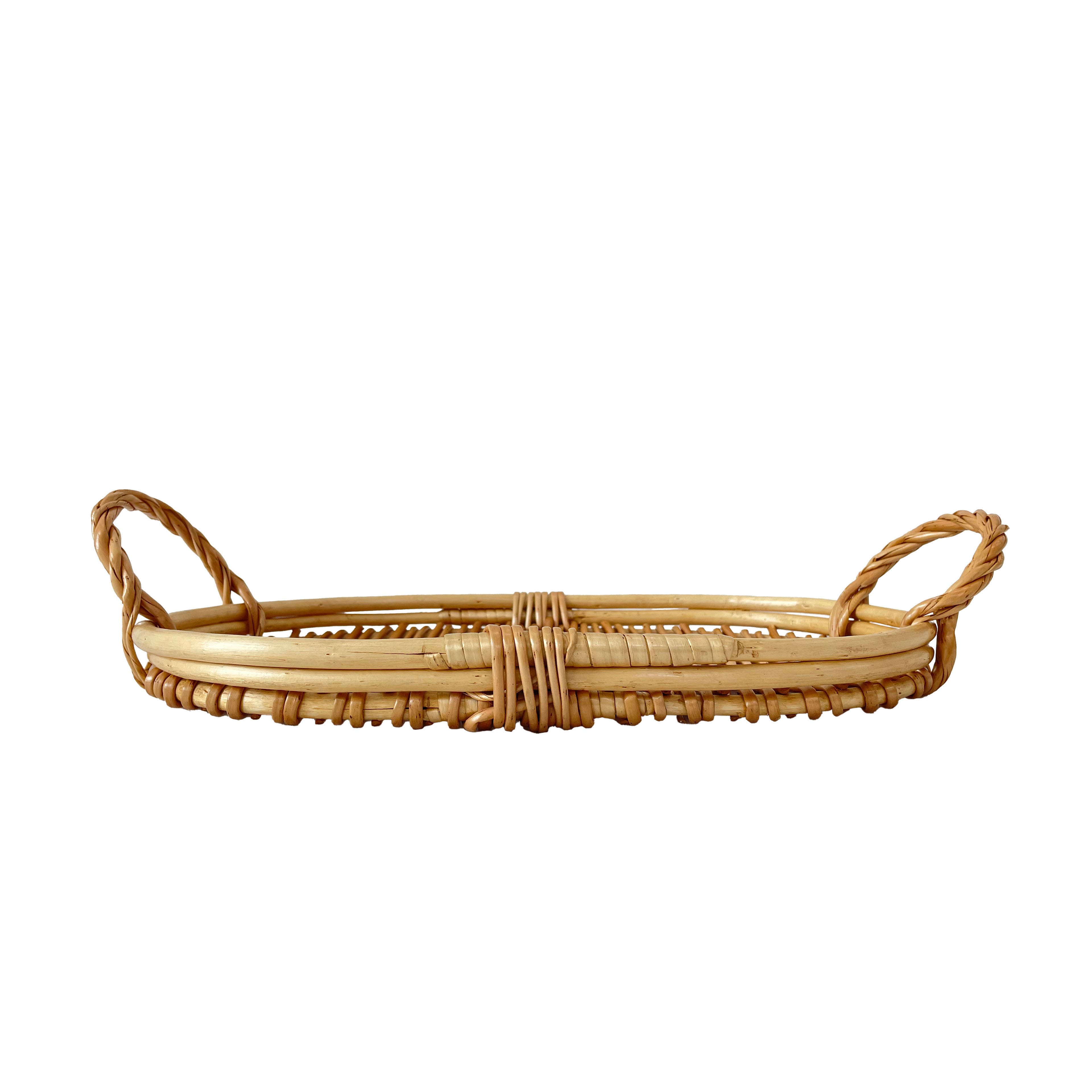 16.5&#x22; Natural Oval Willow Basket by Ashland&#xAE;